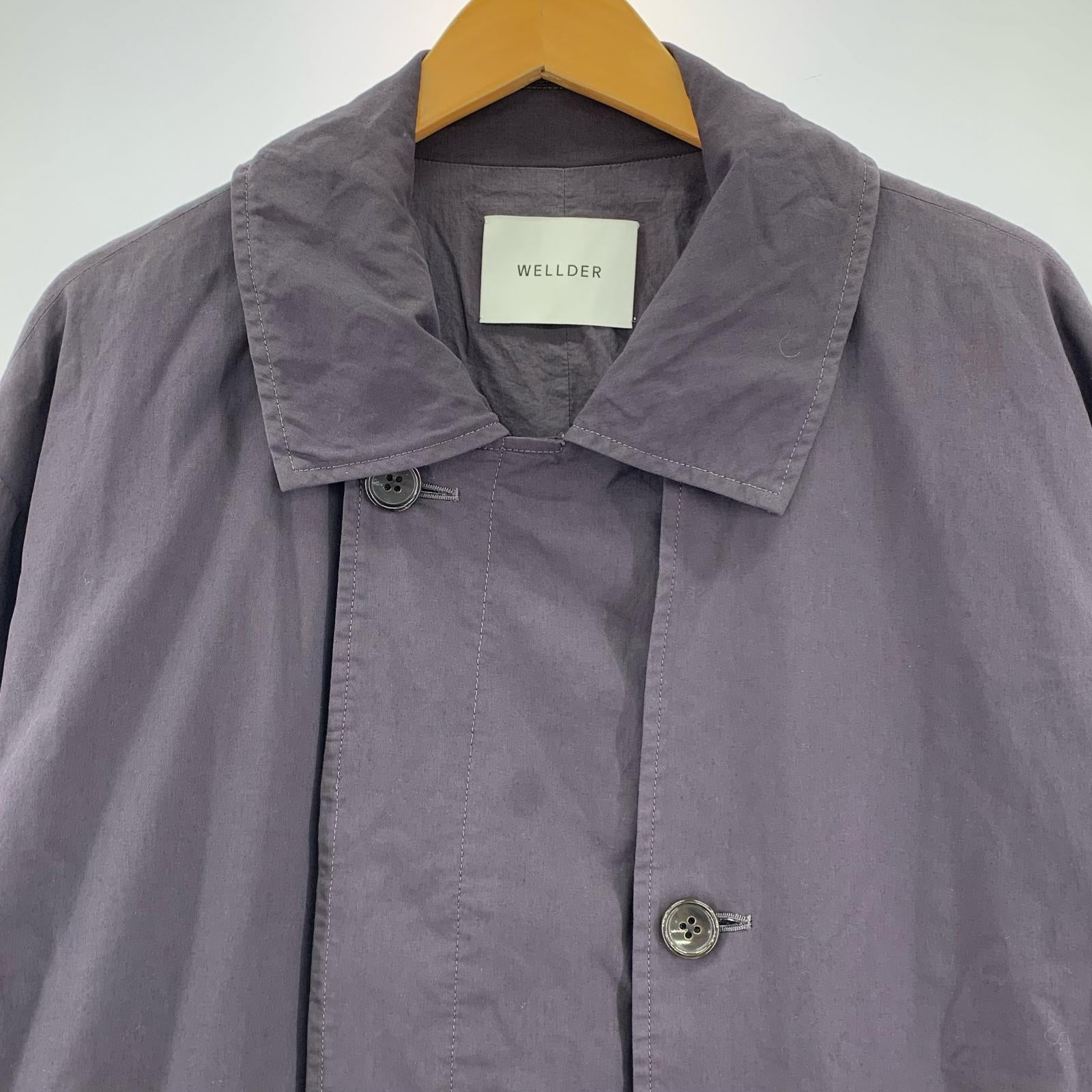 ジャケット WELLDER 22ss ロングコート 黒 (3) 3 ブラック