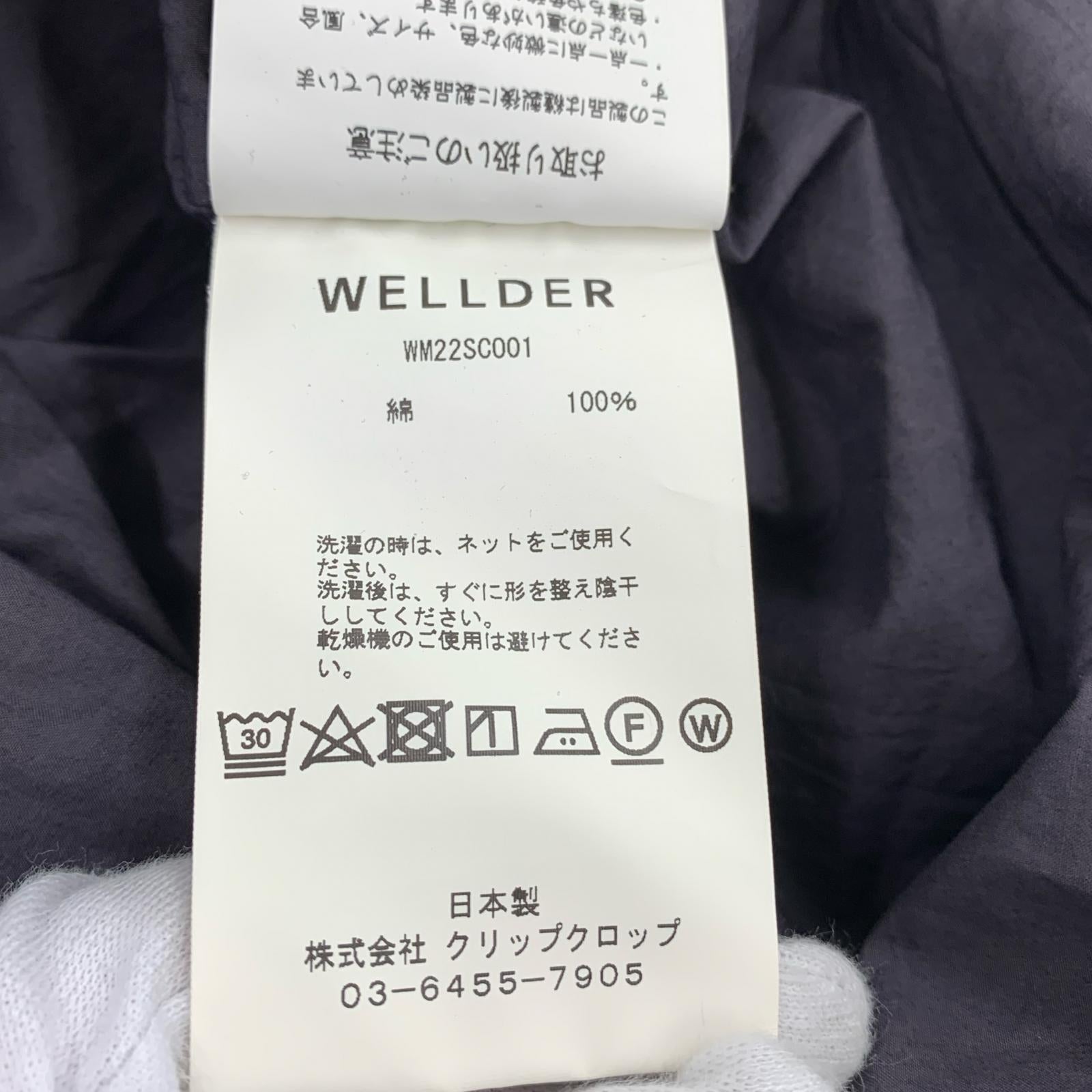 ジャケット WELLDER 22ss ロングコート 黒 (3) 3 ブラック