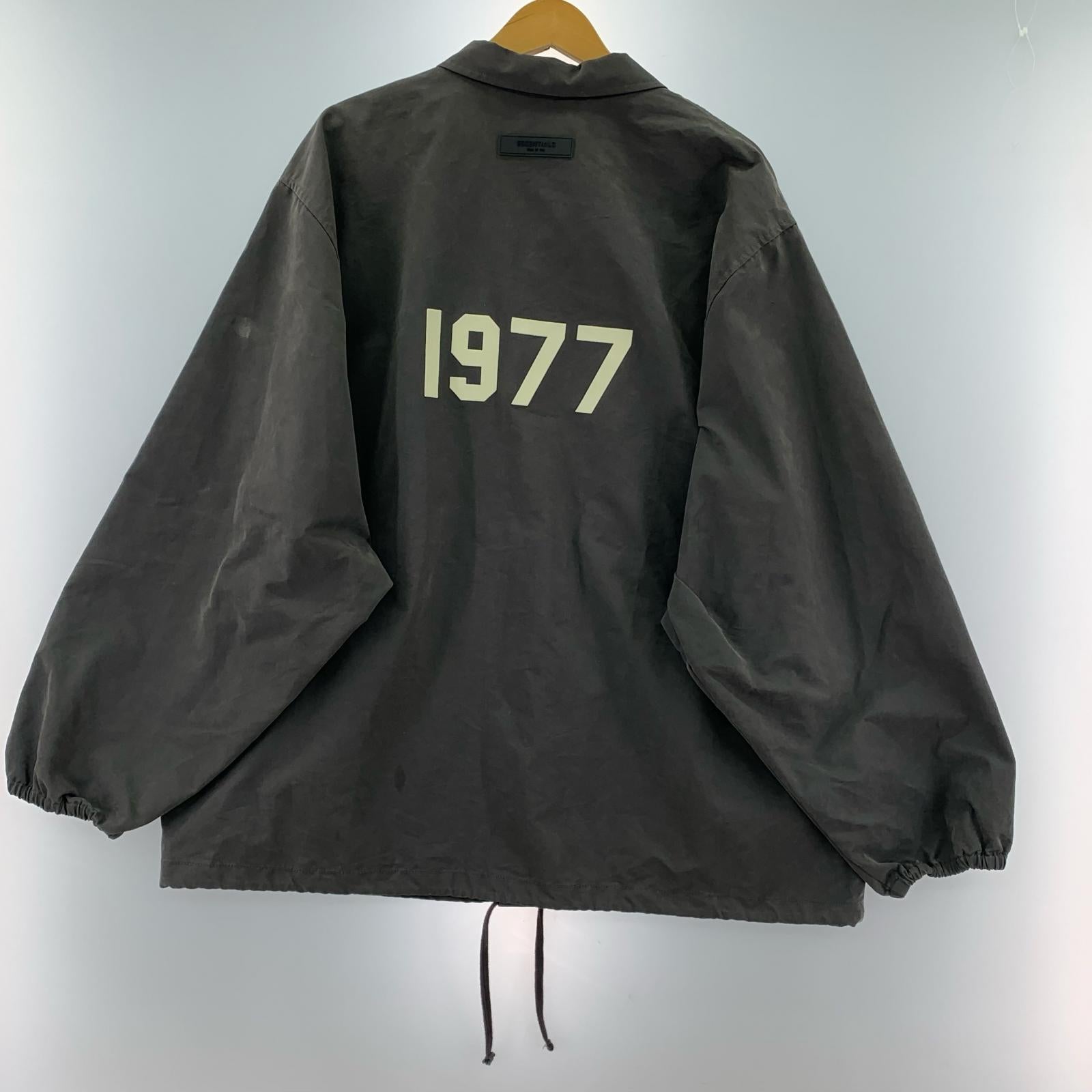 ジャケット ESSENTIALS FEAR OF GOD ナイロンコーチジャケット グレー (XL) グレー