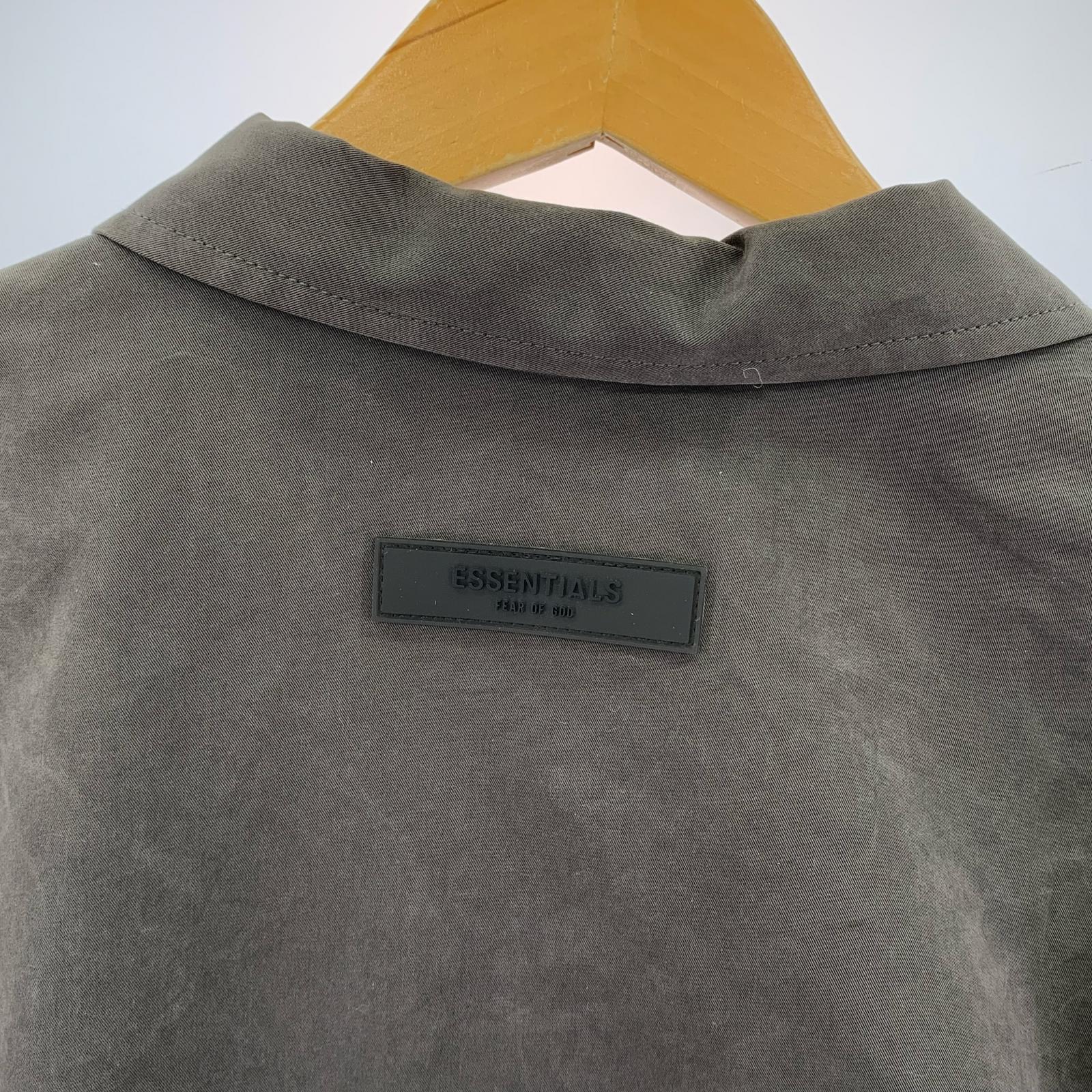 ジャケット ESSENTIALS FEAR OF GOD ナイロンコーチジャケット グレー (XL) グレー
