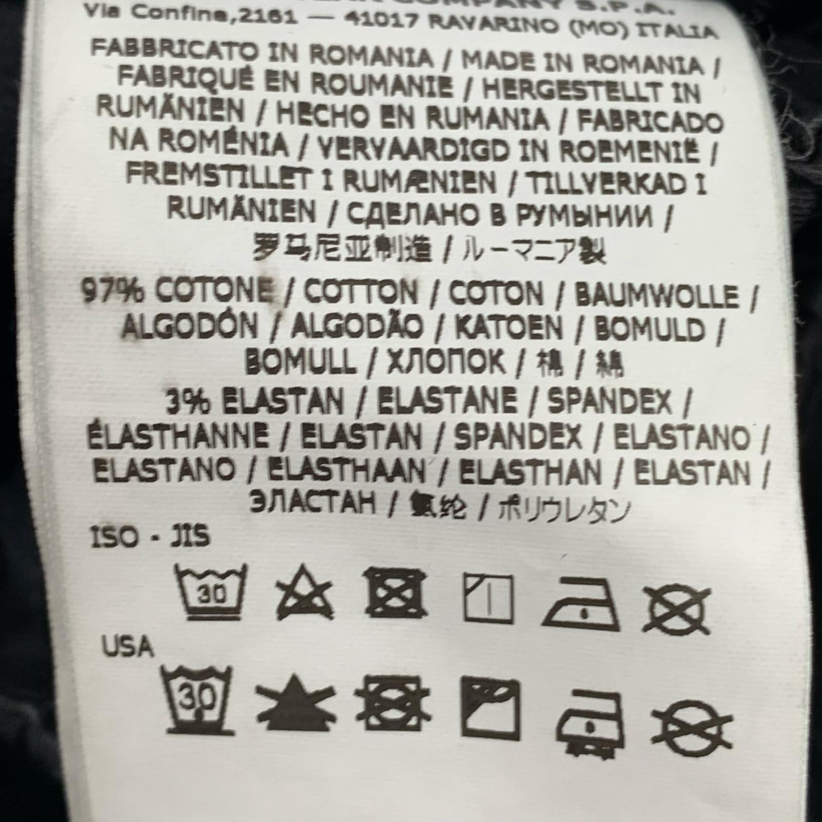 パンツ SUPIMA COTTON TWILL STRETCH-TC (30) ブラック