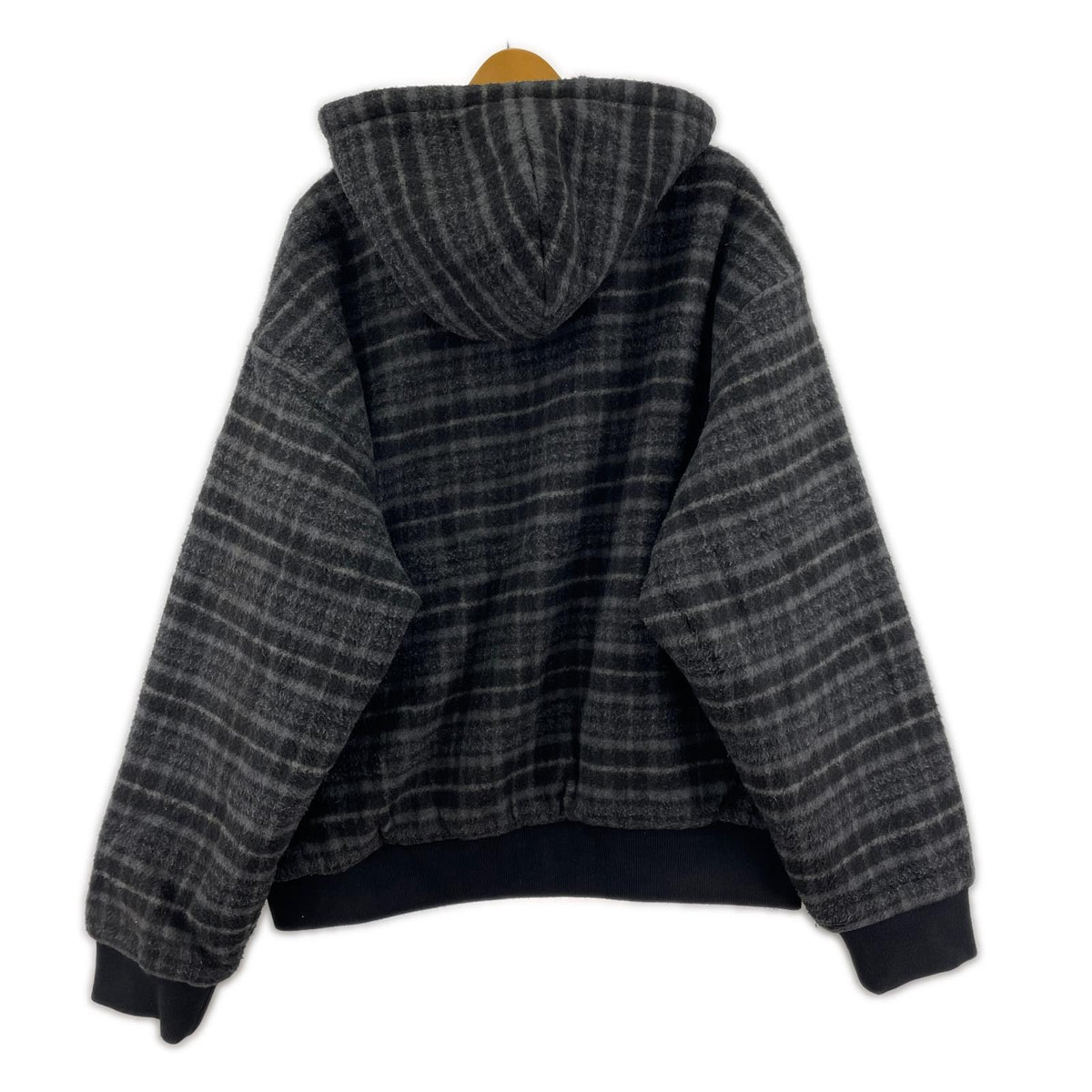 ブルゾン 23AW Plaid Wool Hooded Work Jacket (L) L ブラック