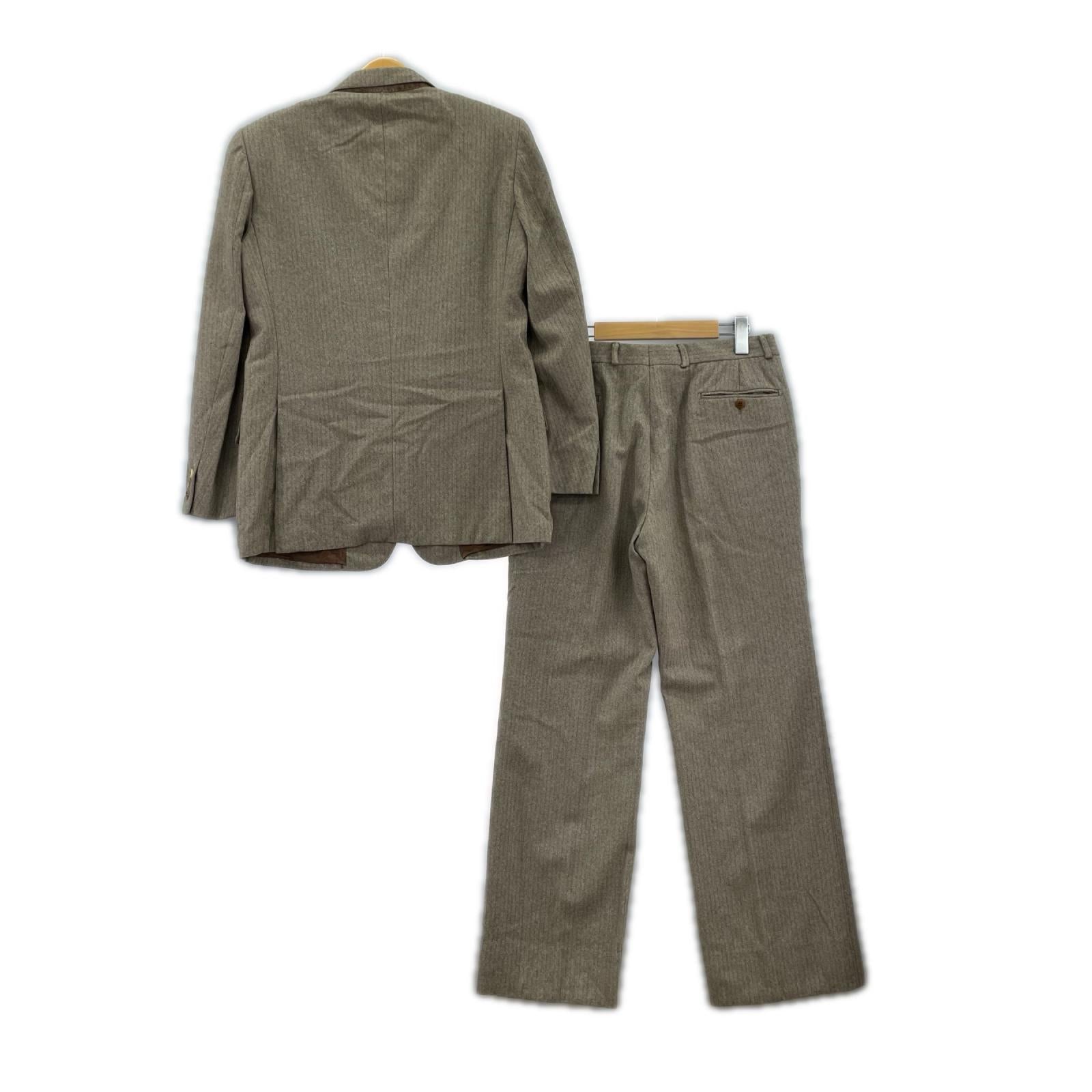 セットアップ Belvest ｲﾀﾘｱ製 2B ｳｰﾙ ﾍﾘﾝﾎﾞｰﾝ 48
