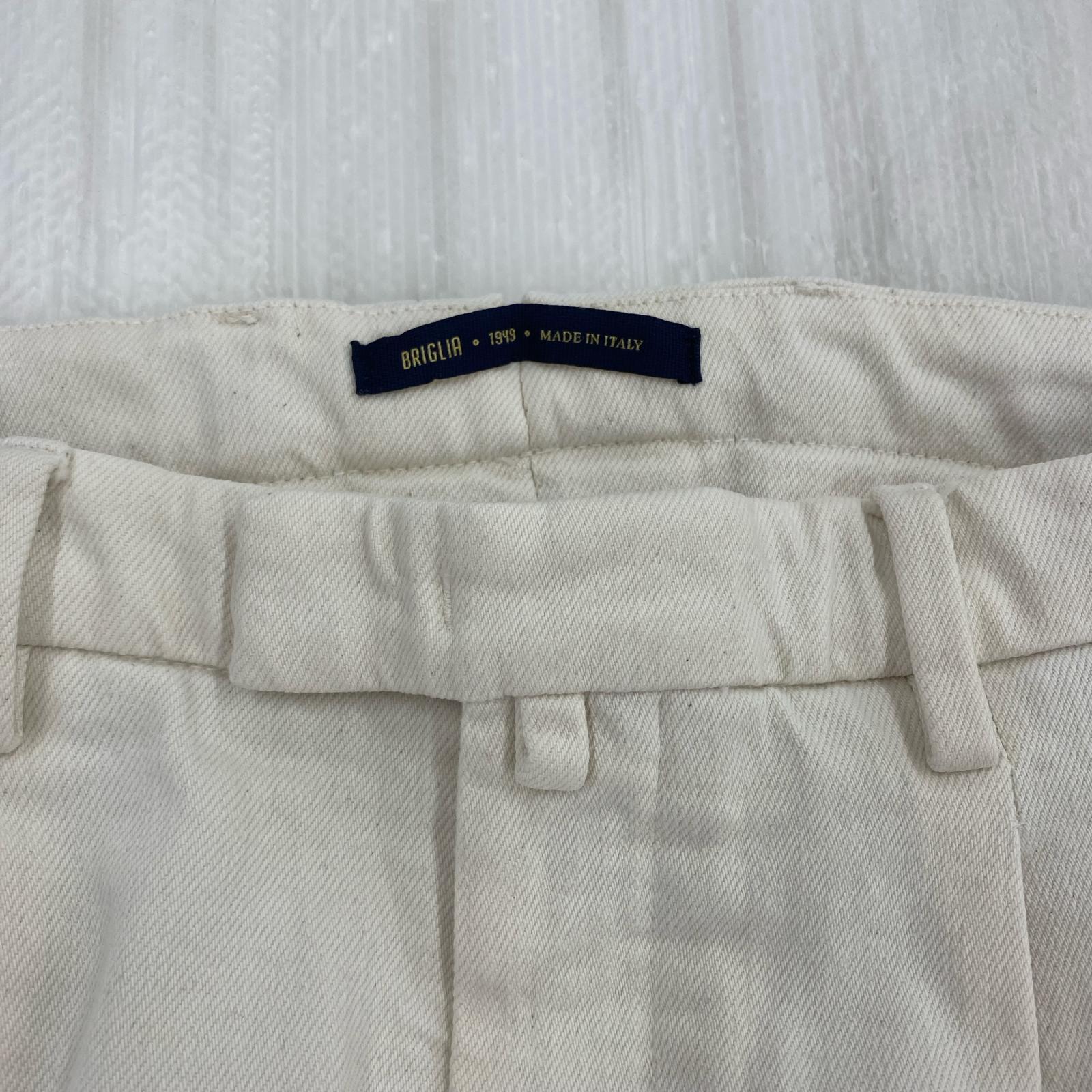 パンツ BRIGLIA 1949 DNM 白 (46) 46 ホワイト