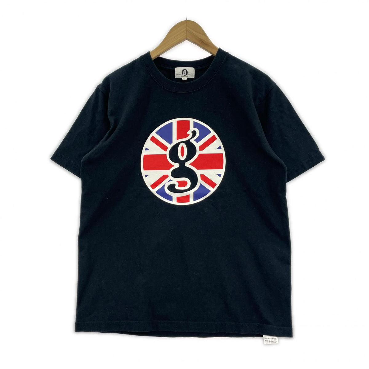 半袖Ｔシャツ 15AW 復刻 ユニオンジャック 黒 (M) M ブラック
