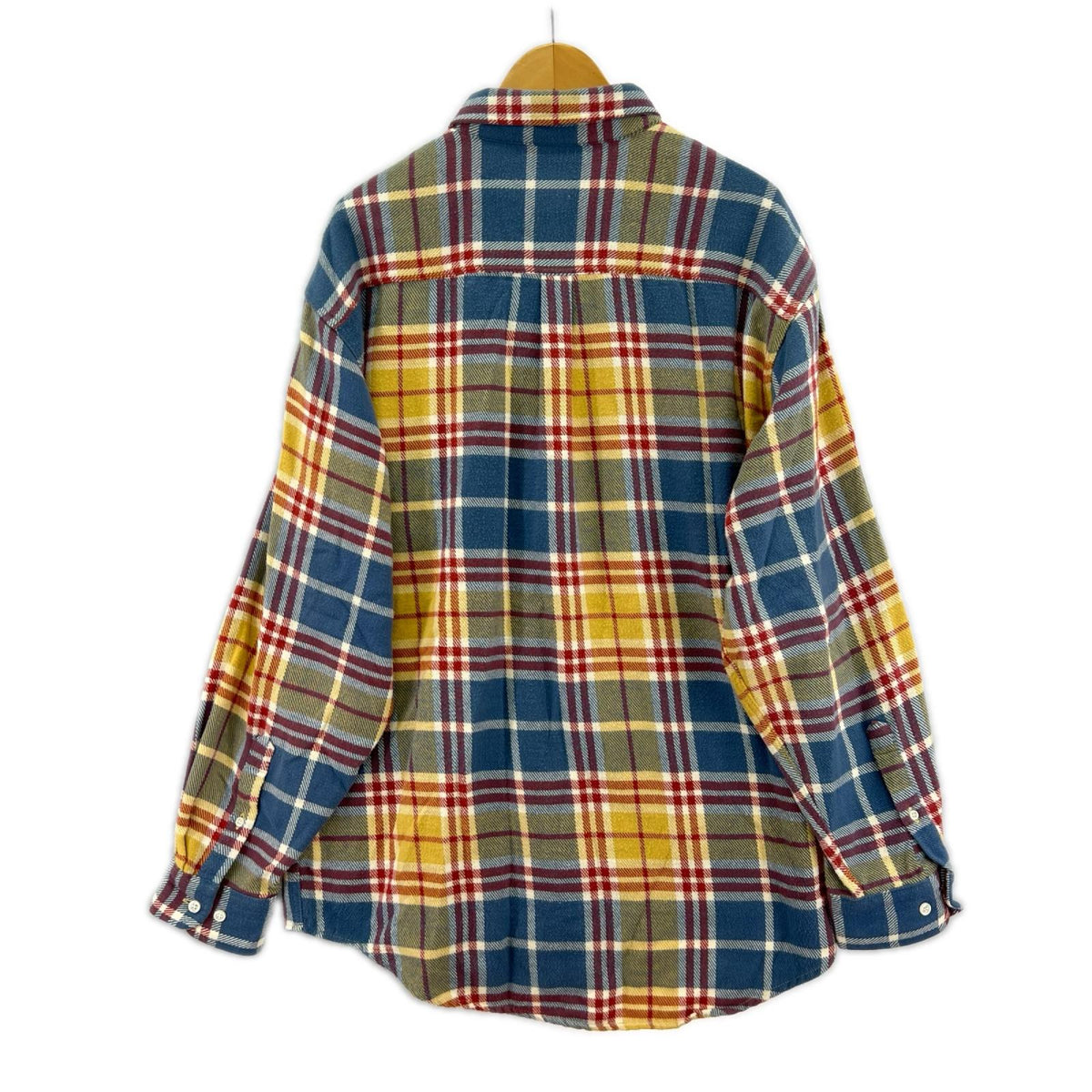長袖シャツ 90s OLD GAP BD shirt L マルチカラー