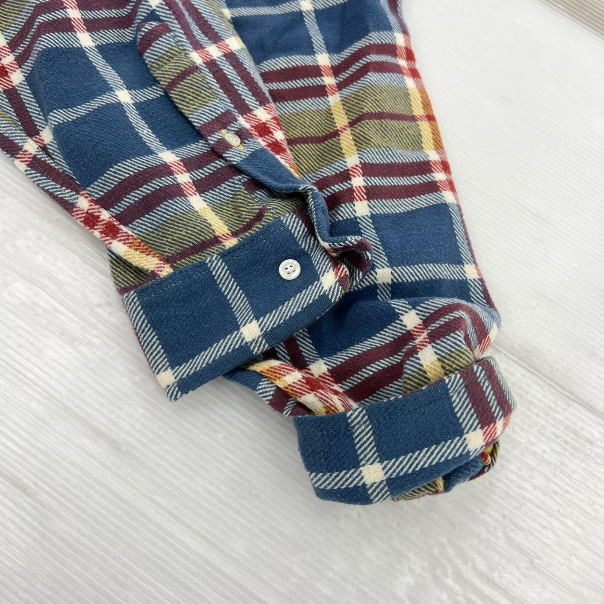 長袖シャツ 90s OLD GAP BD shirt L マルチカラー