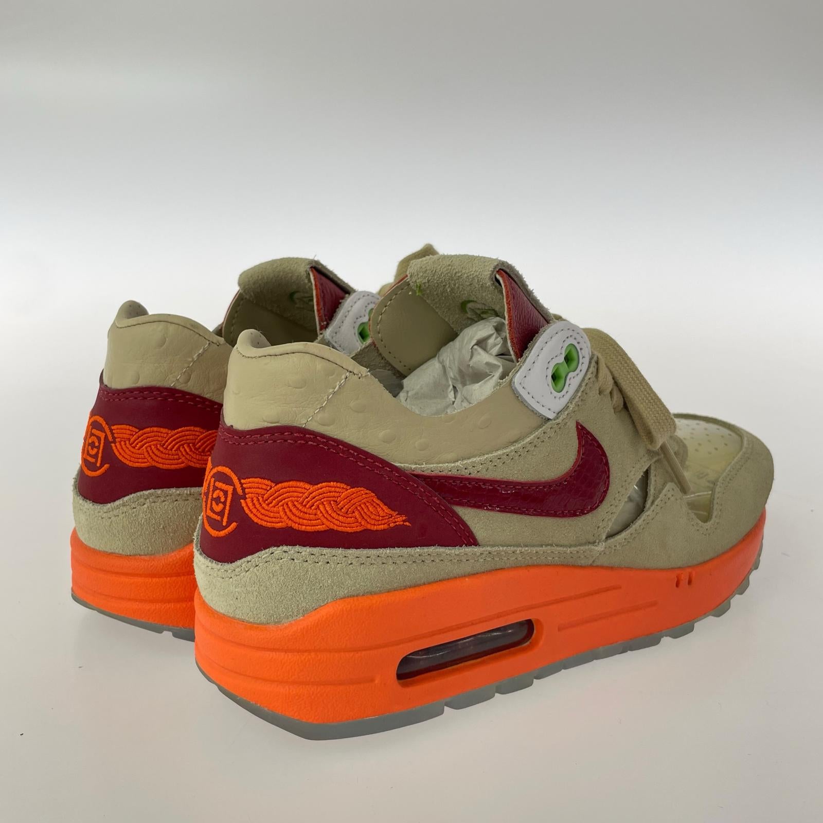 スニーカー AIR MAX 1 CLOT KISS OF DEATH（24.0） 24cm (US6 UK5 1/2 EU38) ベージュ