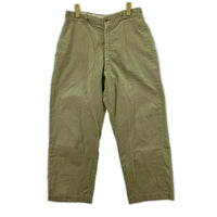パンツ US ARMY 60's チノパンツ GRIPPER製ジップ ベージュ