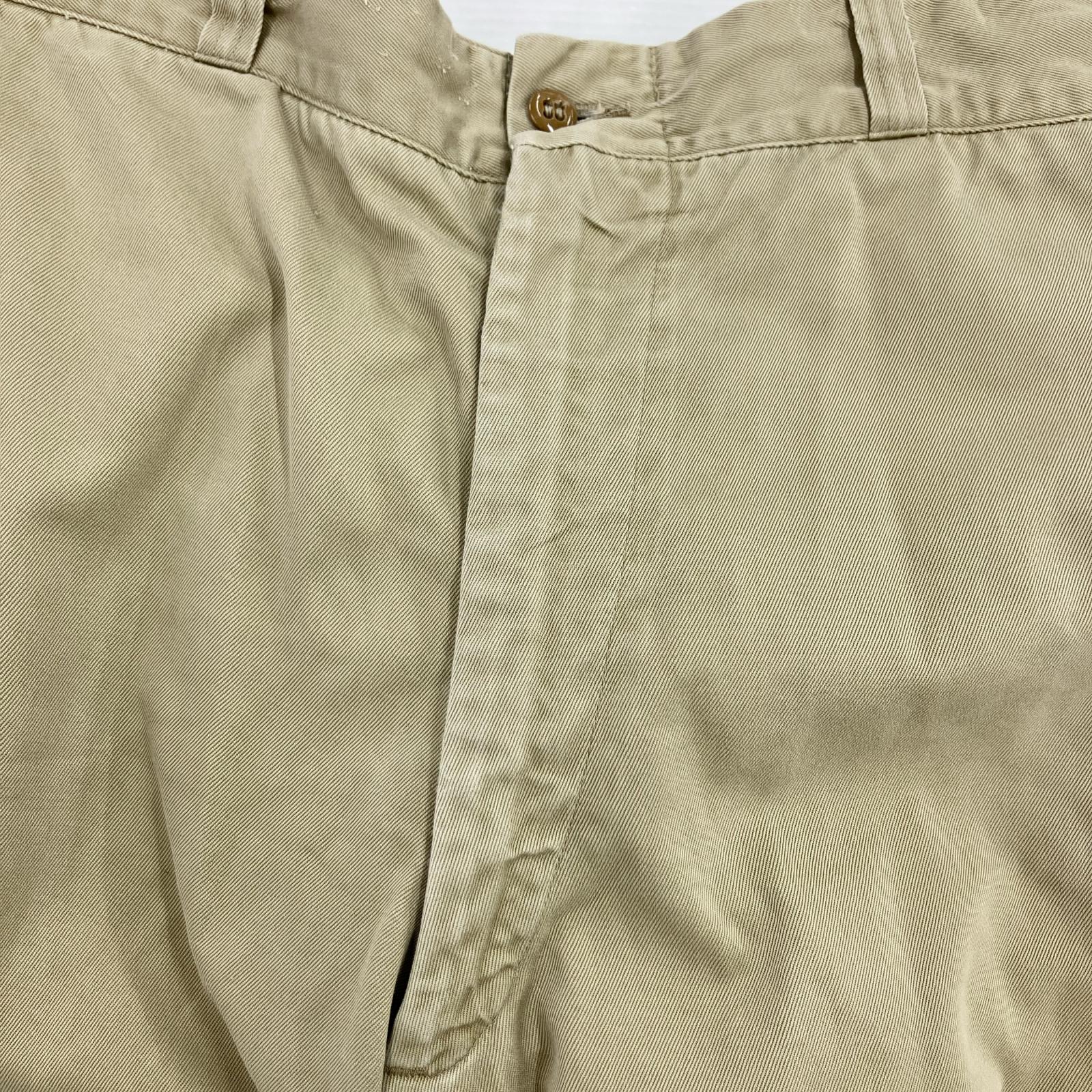 パンツ US ARMY 60's チノパンツ GRIPPER製ジップ ベージュ