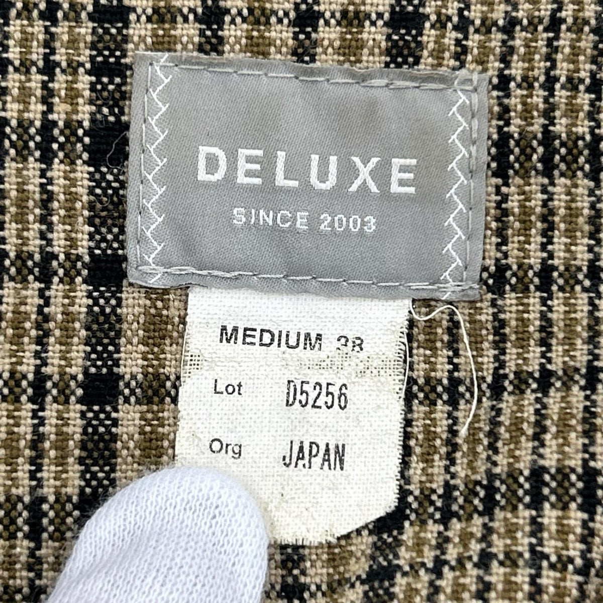 ジャケット ﾊｰﾌｽﾘｰﾌﾞｺｰﾄ ﾁｪｯｸ M