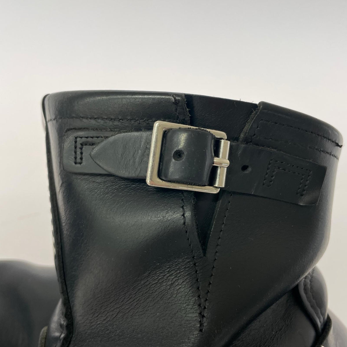 ブーツ RED WING 廃盤 2976 8inch Engineer ショートエンジニアブーツ 8 黒 26cm (US8 UK7 1/2 EU42) ブラック
