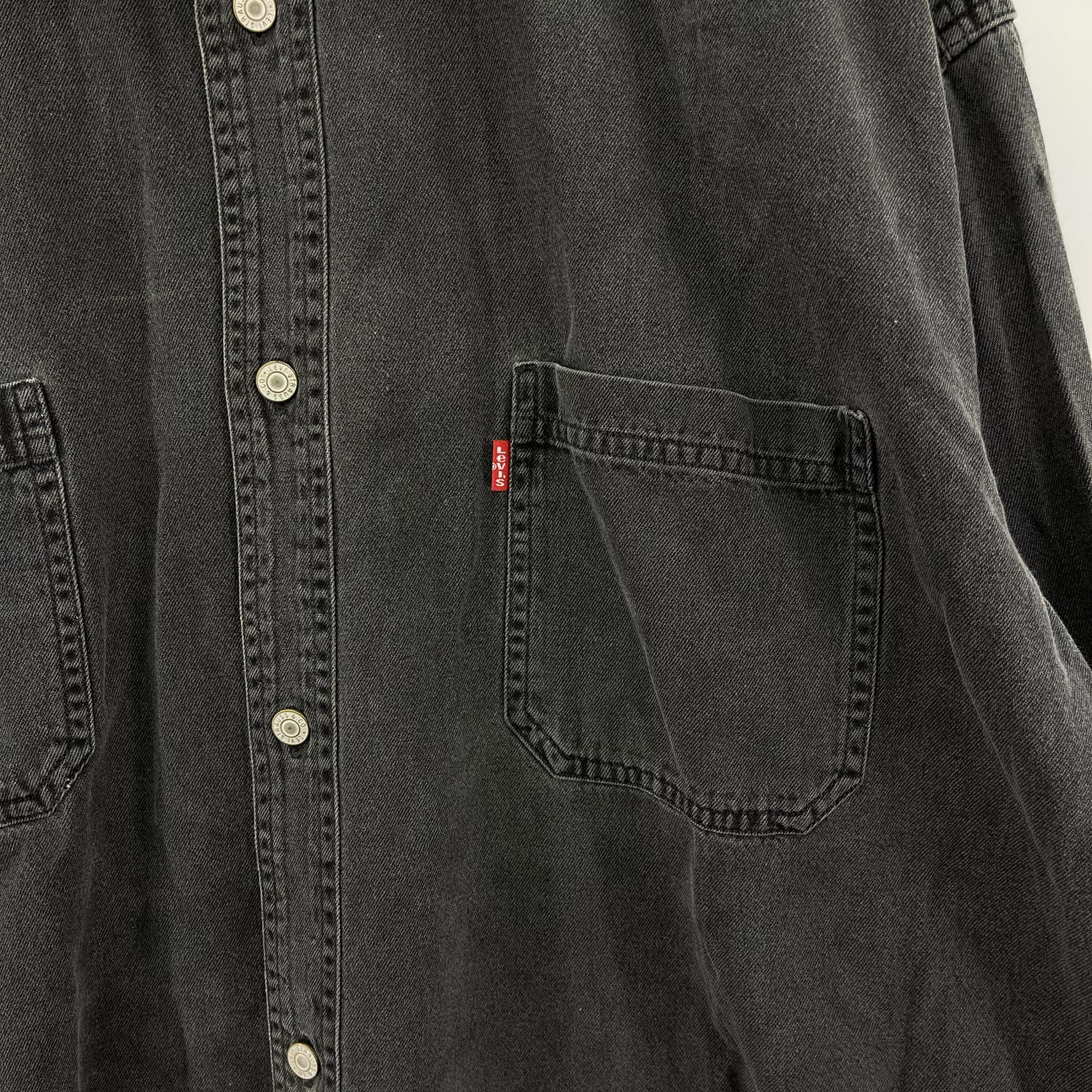 長袖シャツ RED TAB ブラック (2XL) ブラック