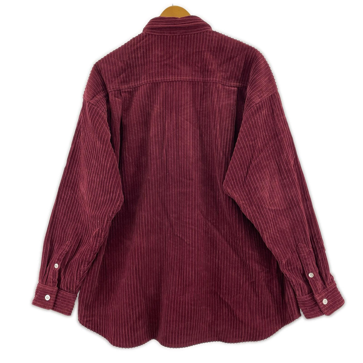 長袖シャツ FACE EMBROIDERY CORDUROY SHIRT (S) S