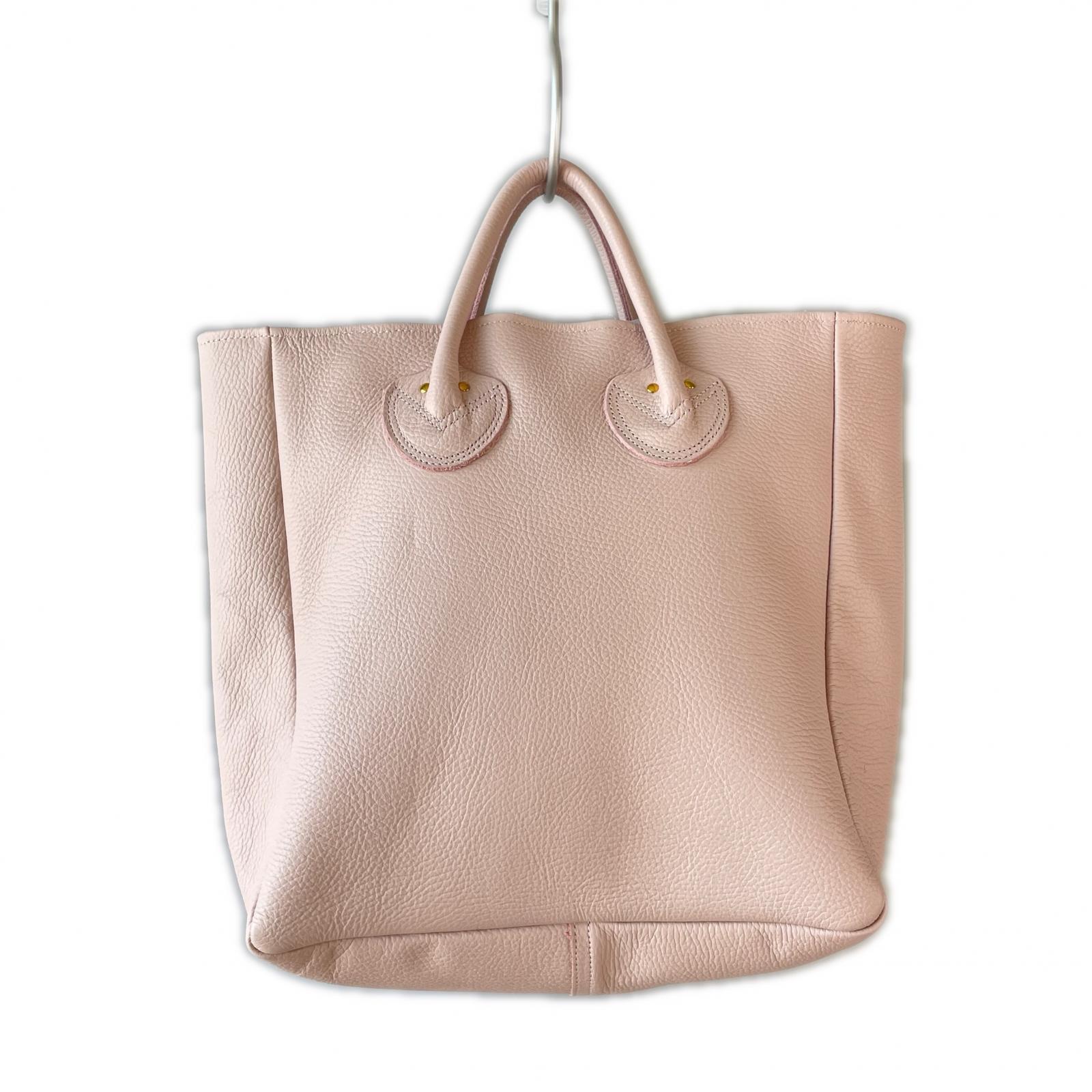 トートバッグ YOUNG & OLSEN レザー ピンク