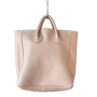 トートバッグ YOUNG & OLSEN レザー ピンク