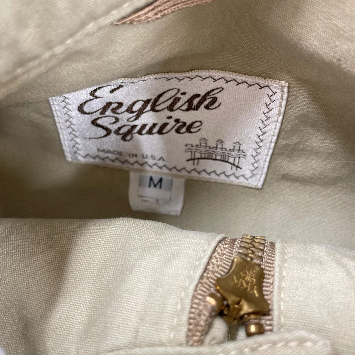 ジャケット 70S English Squire ﾊﾘﾝﾄﾝ ﾍﾞｰｼﾞｭ (M) M ベージュ