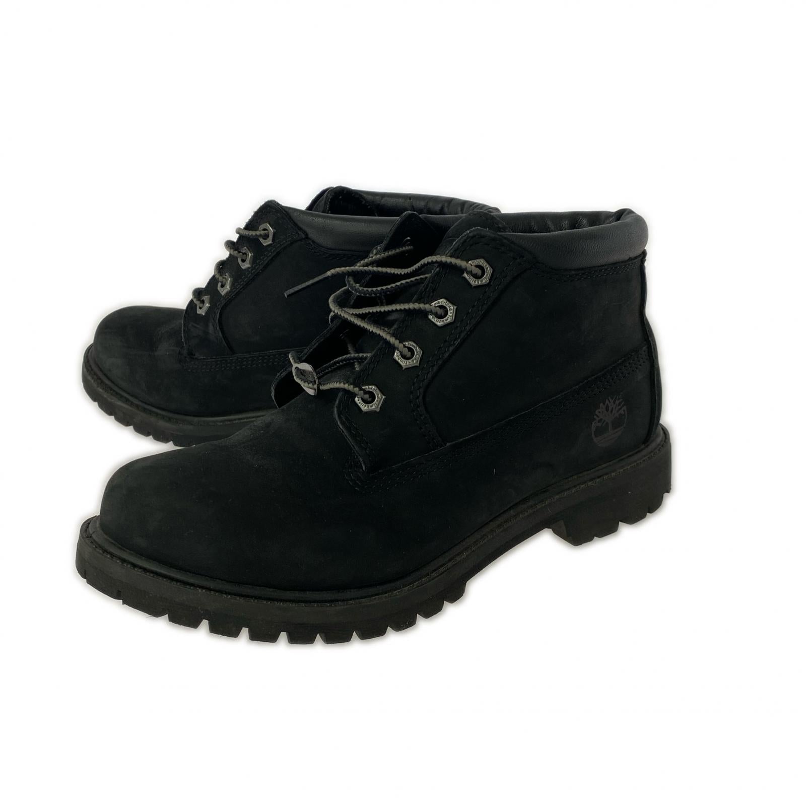 ブーツ NELLE WATERPROOF CHUKKA 黒　7.5 24.5cm (US6 1/2 UK6 EU39) ブラック
