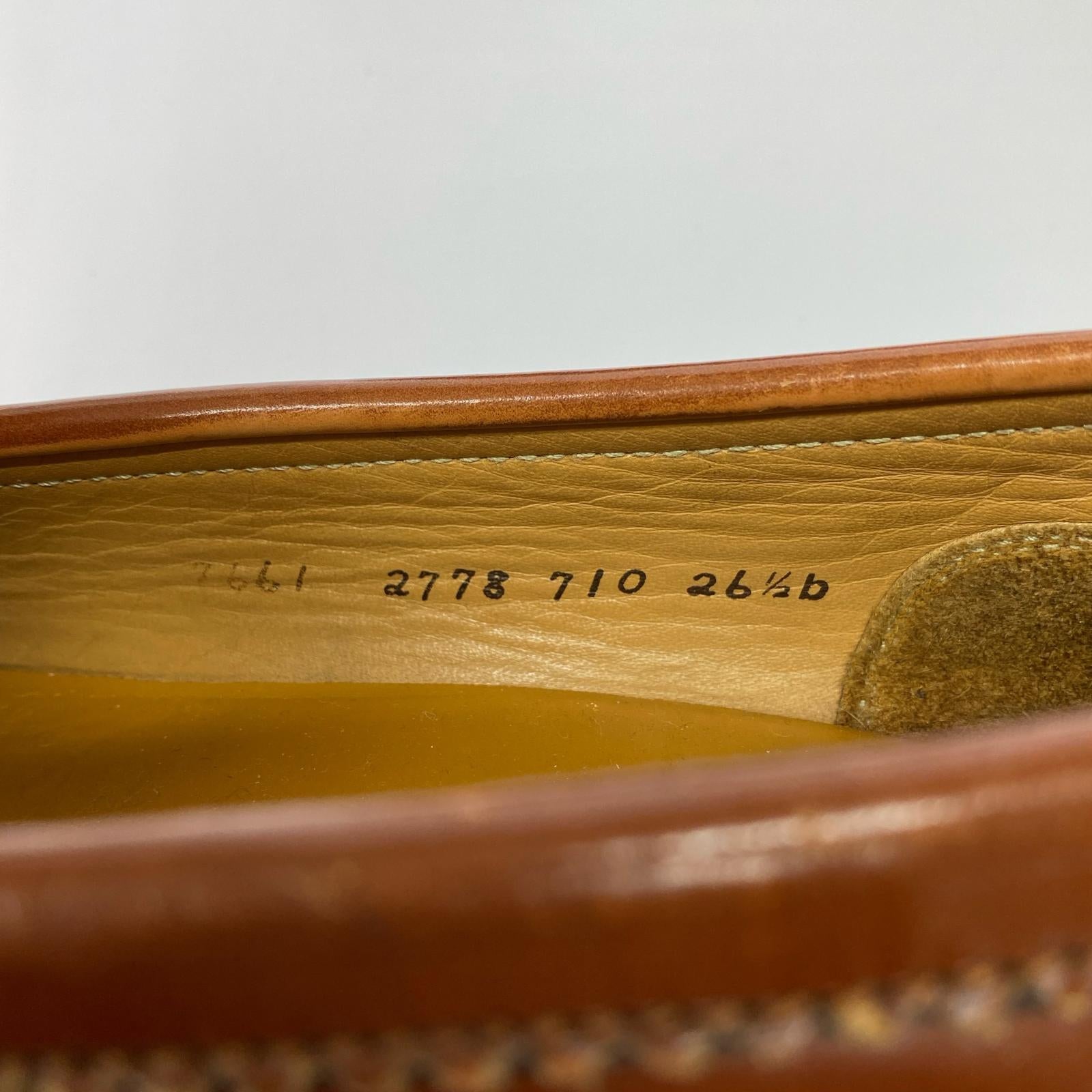シューズ 2778 タッセルローファー 茶 (26.5) 26.5cm (US8 1/2 UK8 EU43) ブラウン