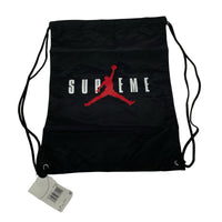 リュック・デイパック Supreme×Jordan Drawstring Bag MA0930-023 黒 ブラック