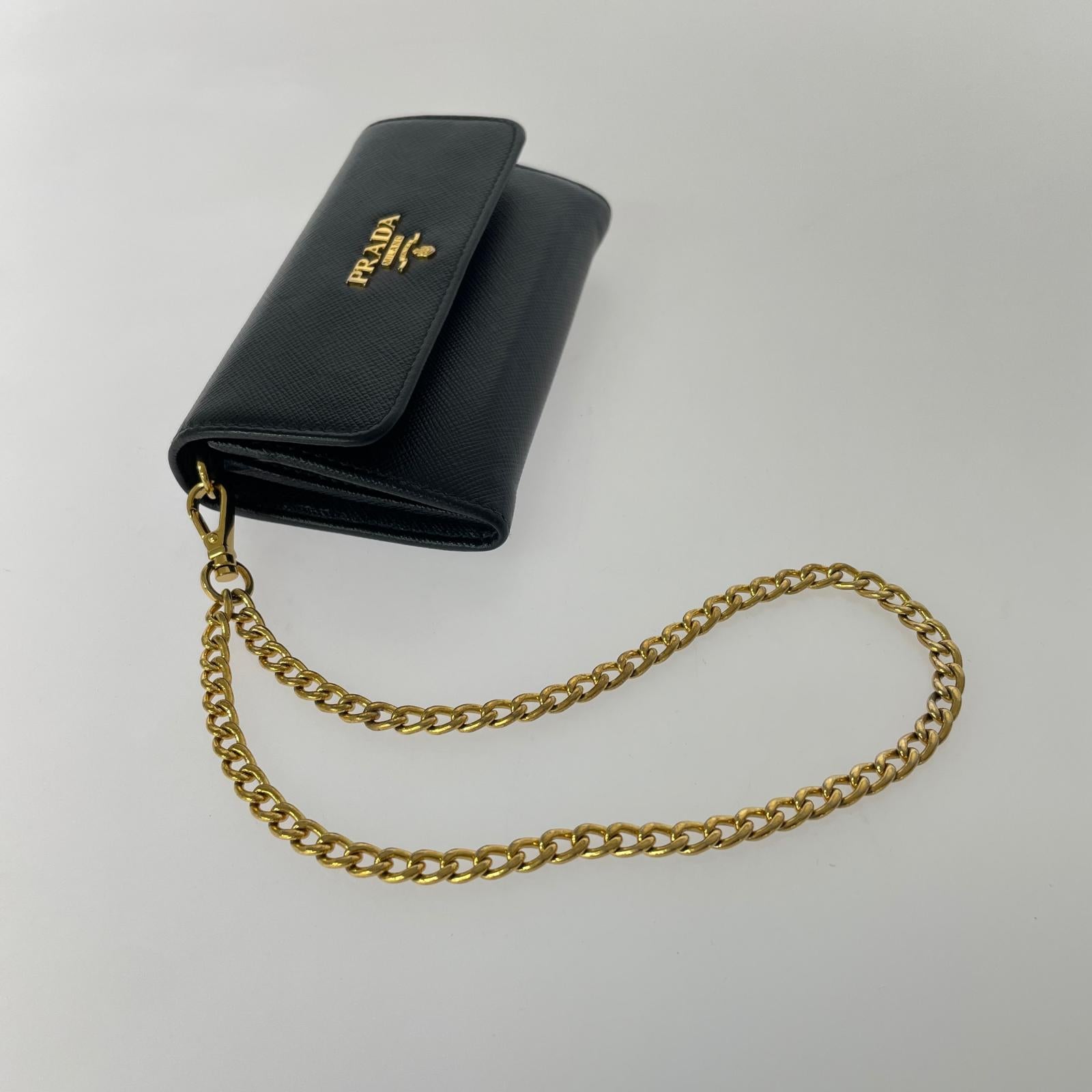 PRADA/サフィアーノ/２つ折り財布
