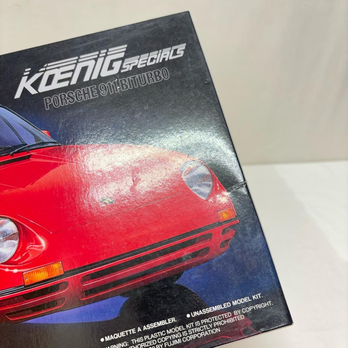 フジミ模型1/24　PORSCHE911BITURBO フジミ カープラモ・ミニ四駆
