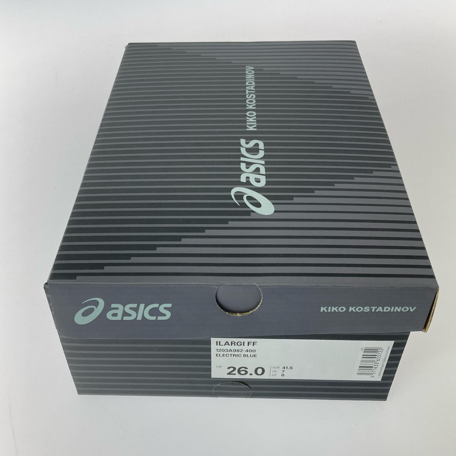 スニーカー ASICS×kiko kostadinov ilargi ff 1203A982-400 青 (26) 26cm (US8 UK7 1/2 EU42) ブルー