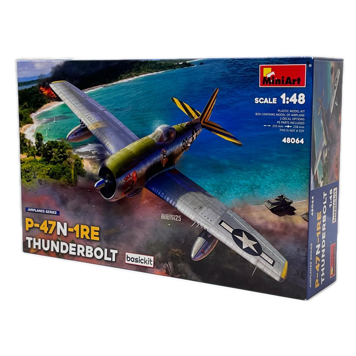 MiniArt P-47N-1RE サンダーボルト 1/48 P-47N-1RE サンダーボルト（ミニアート） ミニアート（MiniArt） ミリタリープラモ