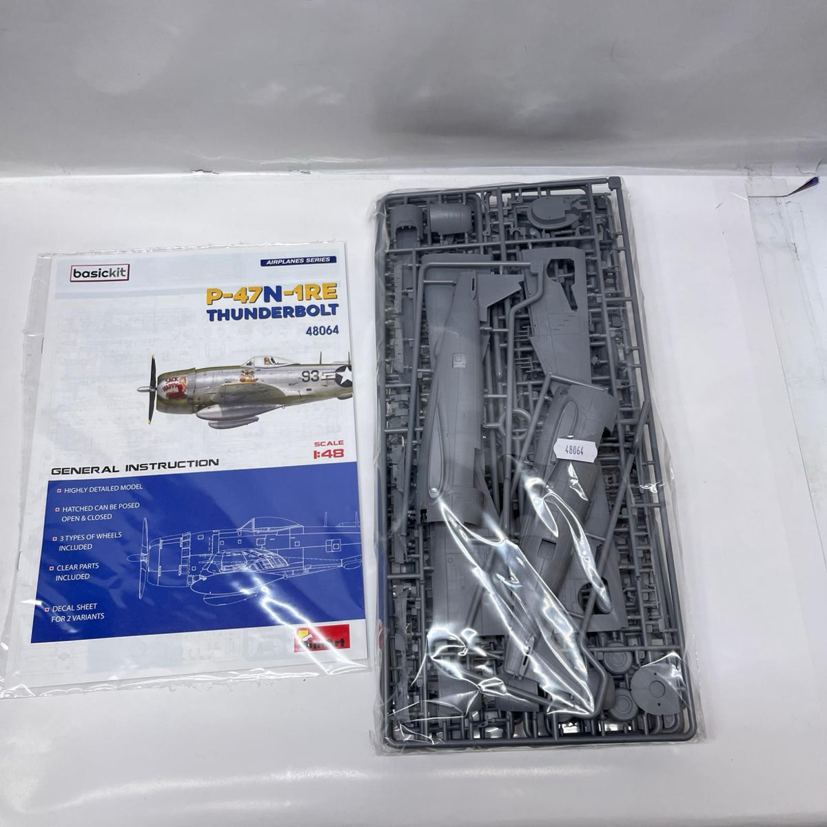 MiniArt P-47N-1RE サンダーボルト 1/48 P-47N-1RE サンダーボルト（ミニアート） ミニアート（MiniArt） ミリタリープラモ