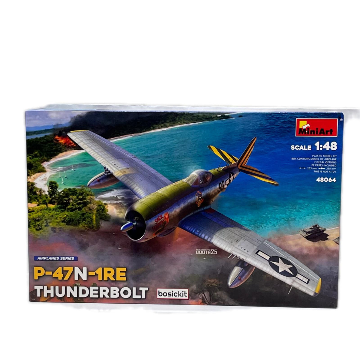 MiniArt P-47N-1RE サンダーボルト 1/48 P-47N-1RE サンダーボルト（ミニアート） ミニアート（MiniArt） ミリタリープラモ