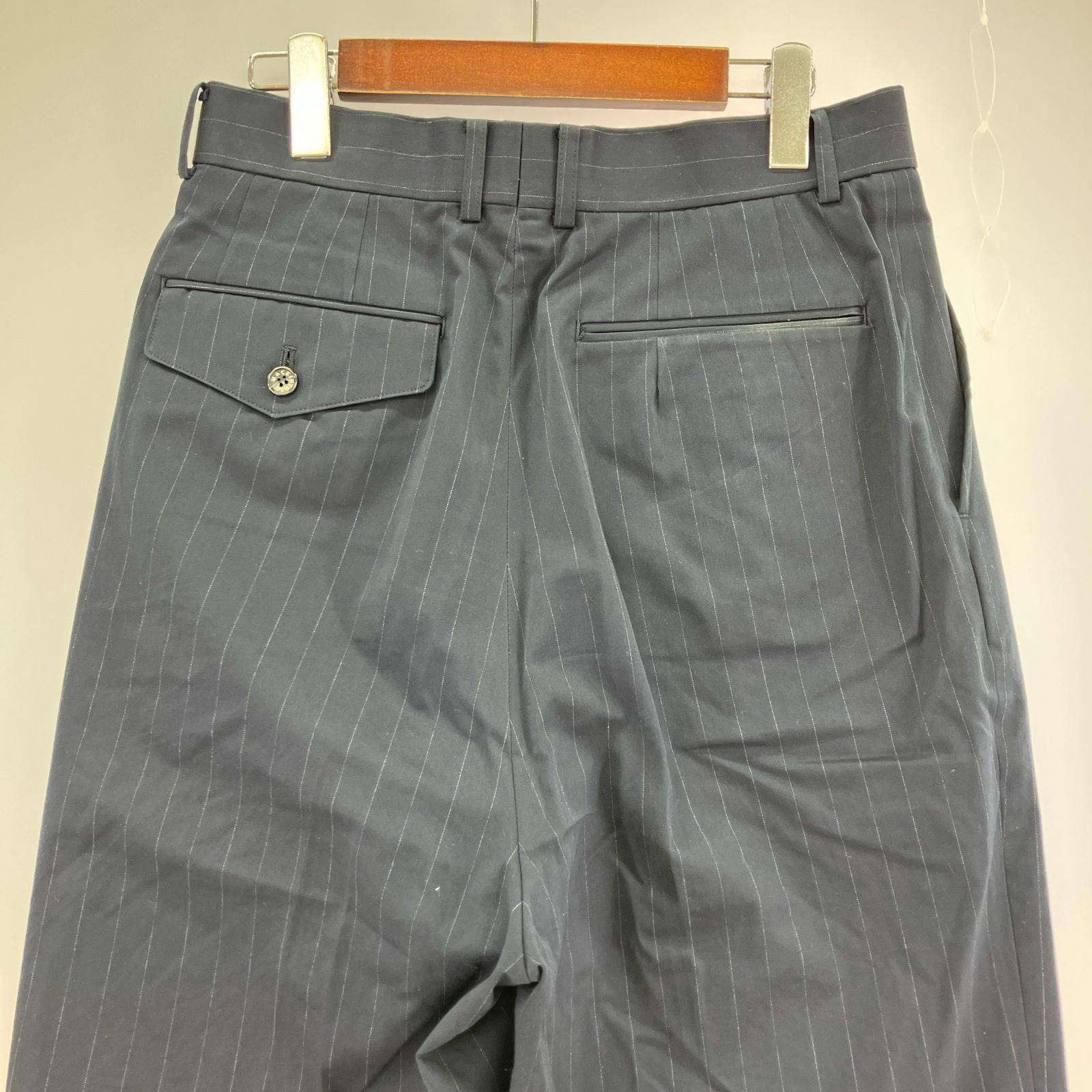 パンツ ストライプ W30 S ネイビー