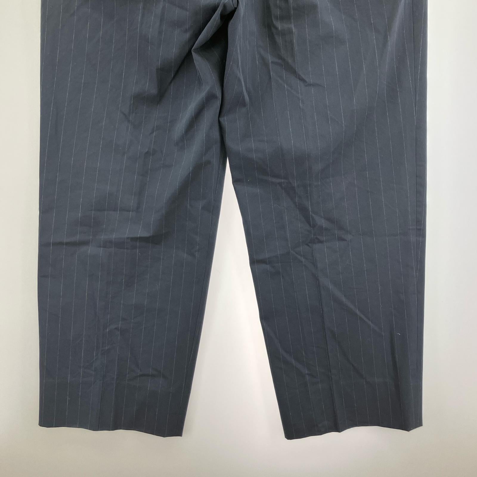 パンツ ストライプ W30 S ネイビー