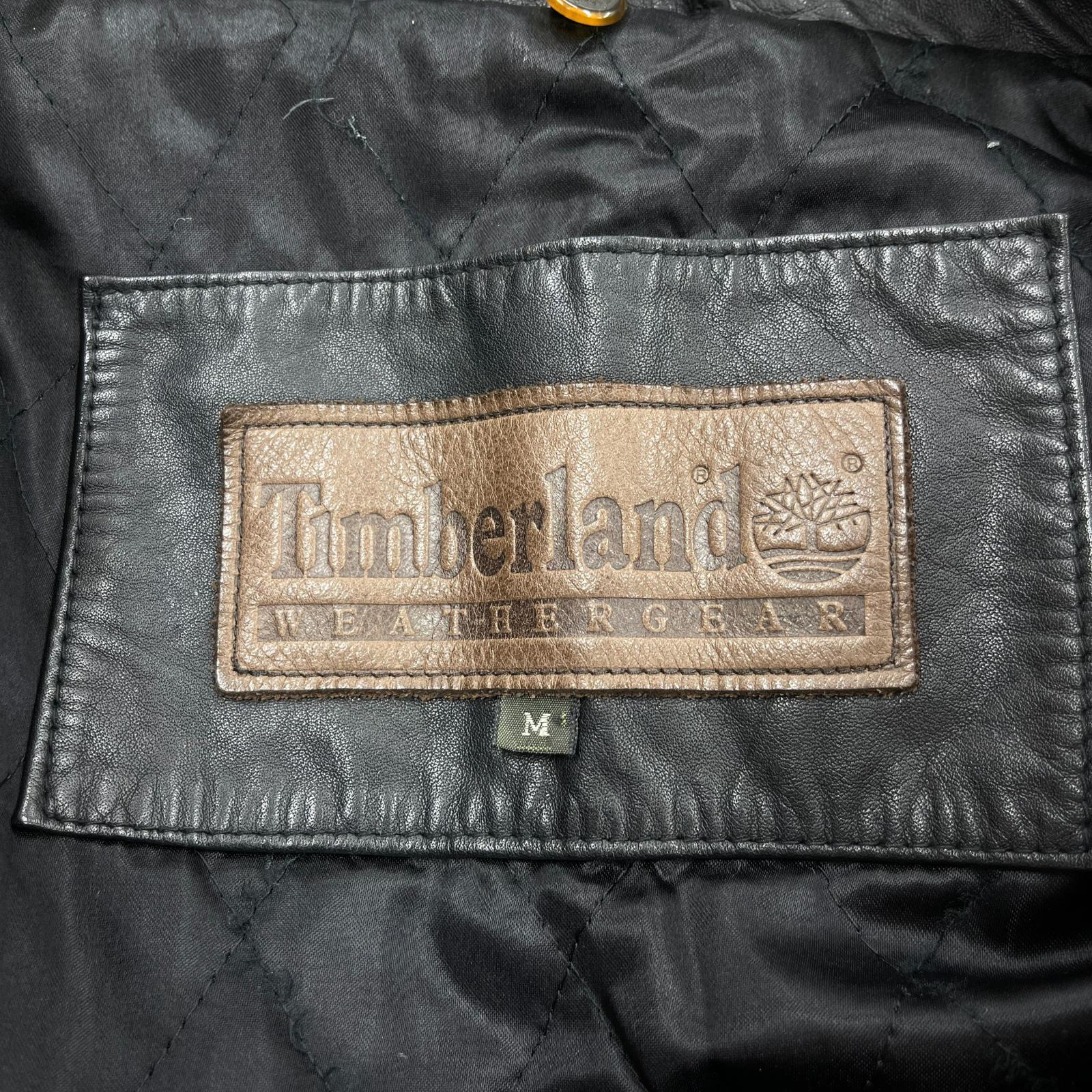 レザージャケット Timberland レザージャケット M ブラック