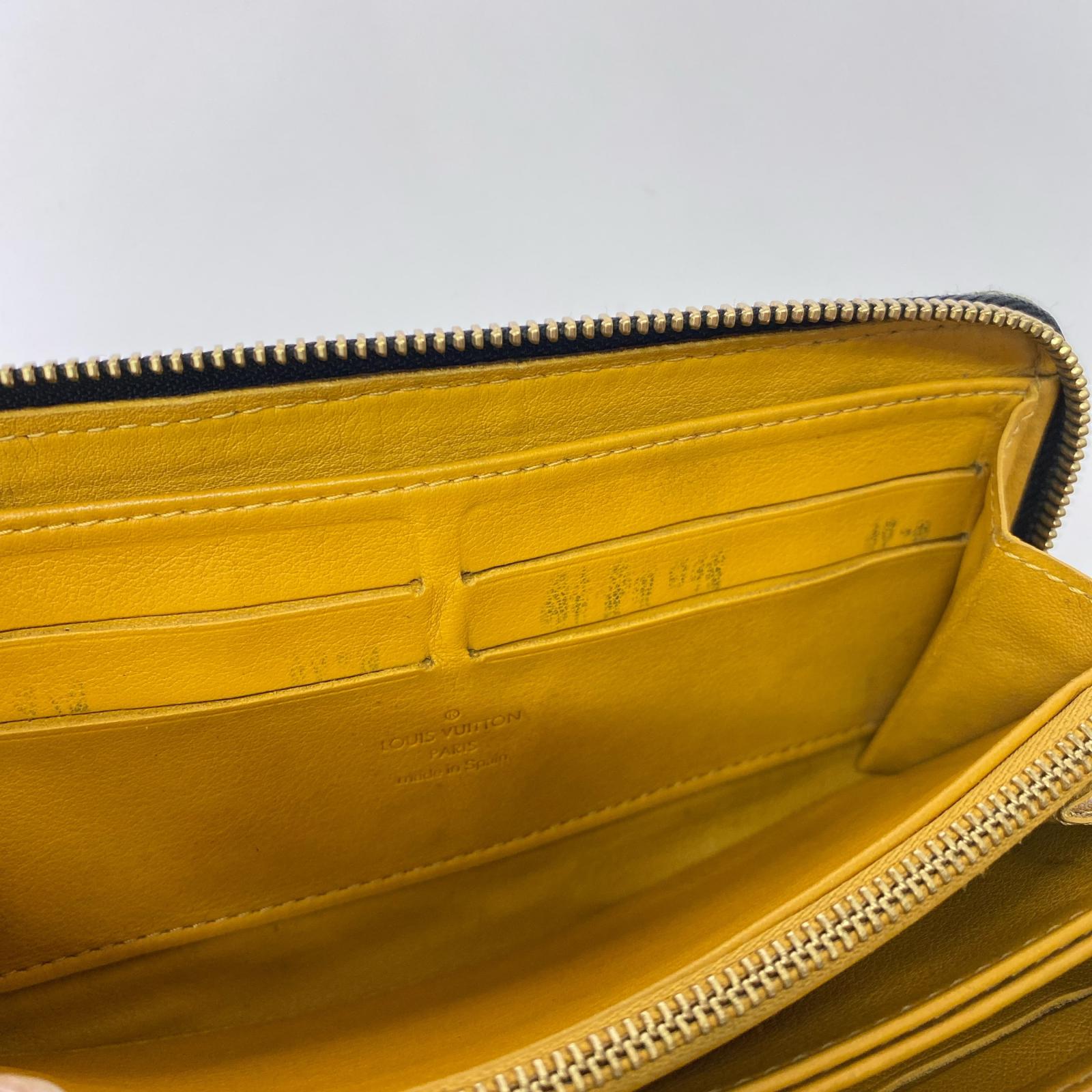 LV/デニムジッピーウォレット