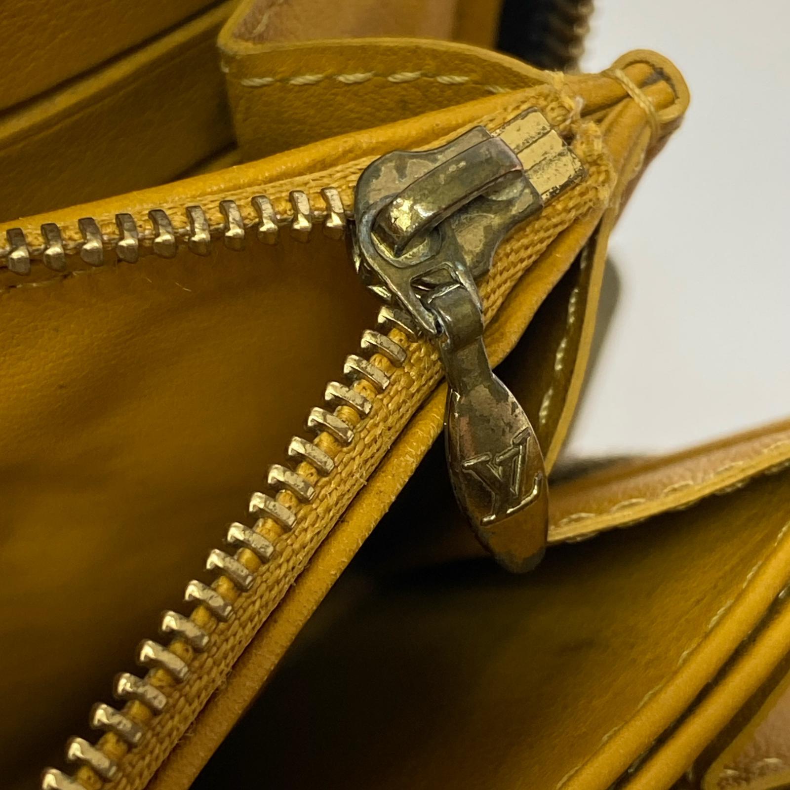 LV/デニムジッピーウォレット