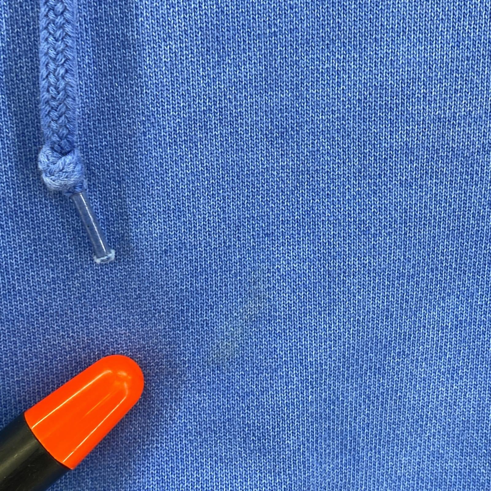 パーカー 21AW バックプリント 青(L) L