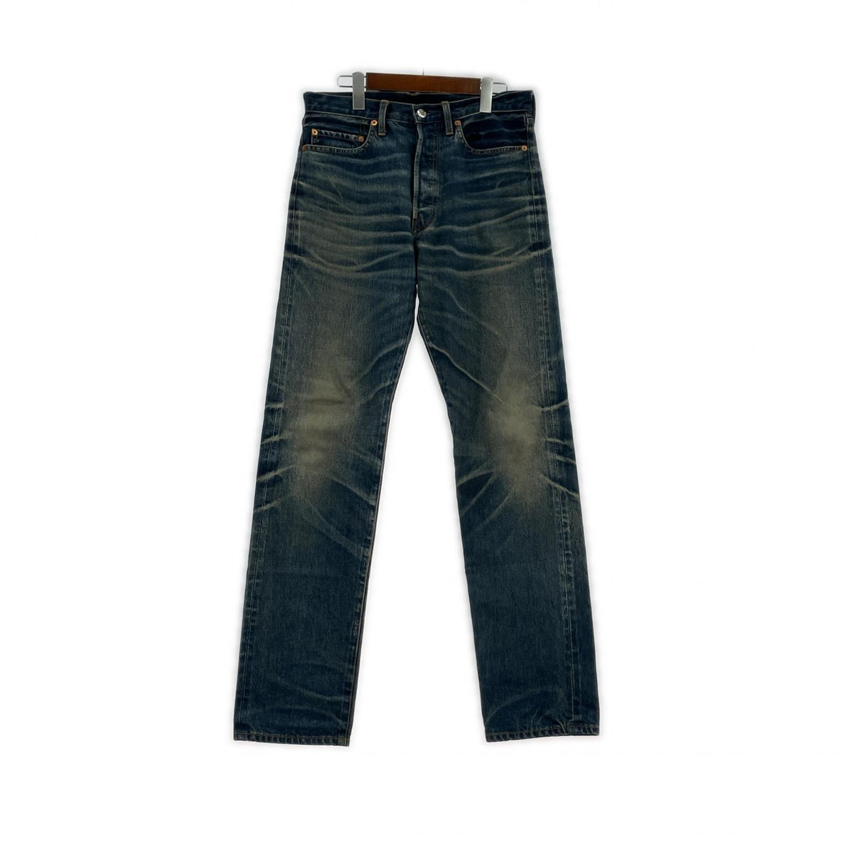 デニムパンツ SC SUBCULTURE 100本限定 66 加工セルヴィッジ-1 1 ブルー