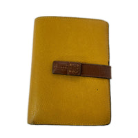 LOEWE バーティカルウォレット スモール イエロー