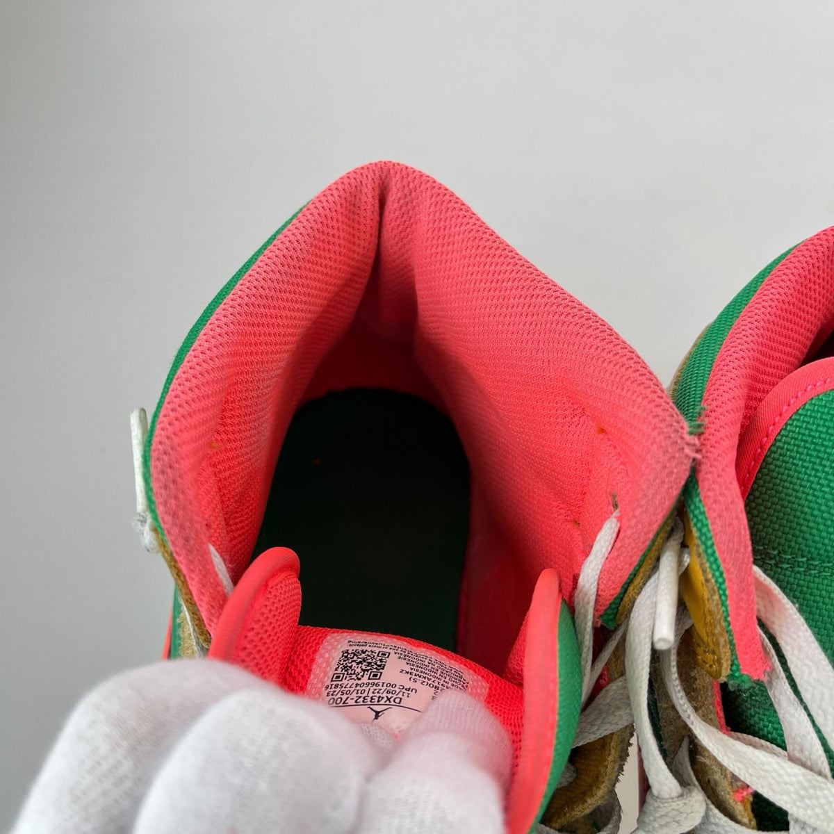 スニーカー Air Jordan 1 Mid Wheat and Water Melon 28cm (US10 UK9 1/2 EU46)