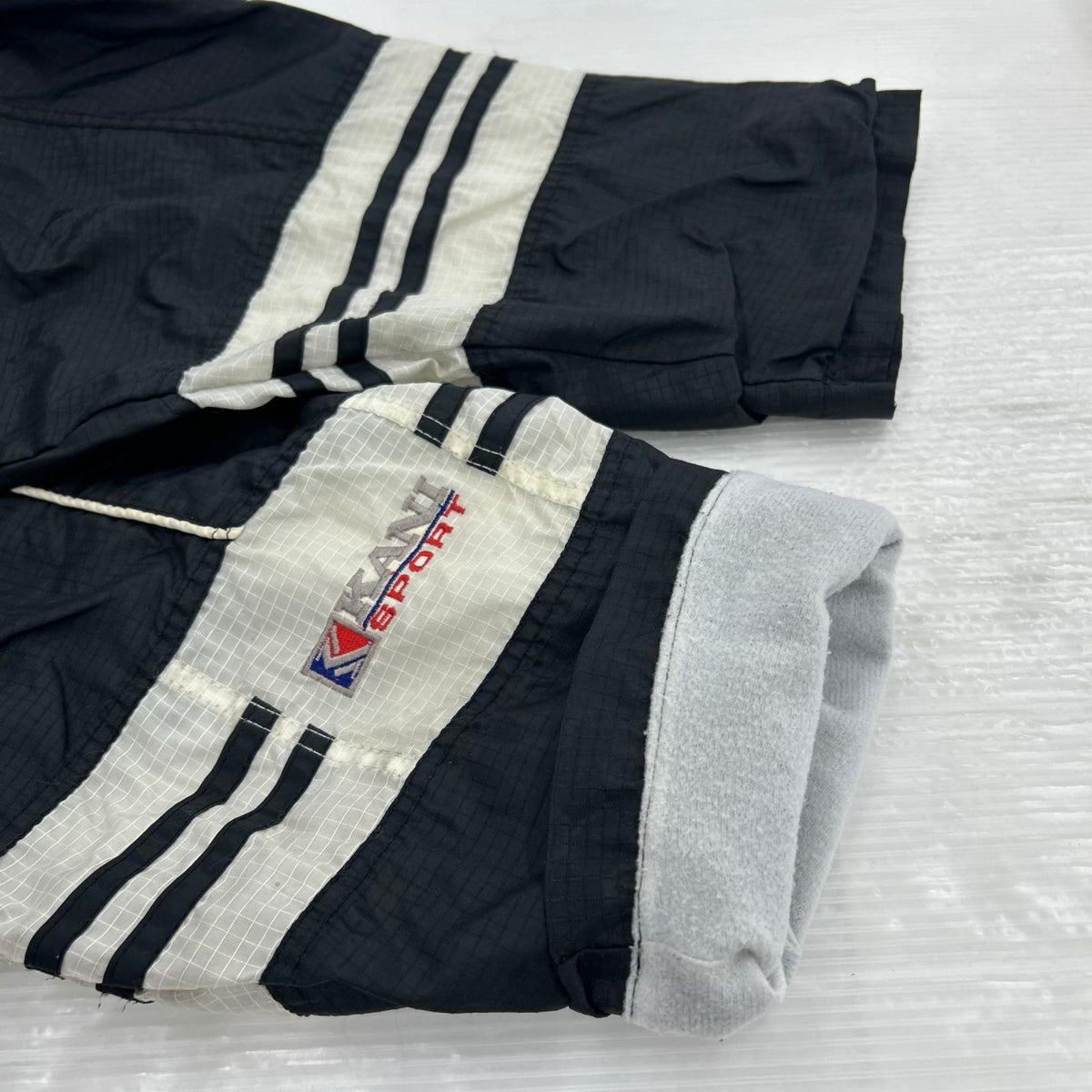 ジャケット 90s Karl Kani Sport ﾅｲﾛﾝｼﾞｬｹｯﾄ ﾌﾞﾗｯｸ ブラック