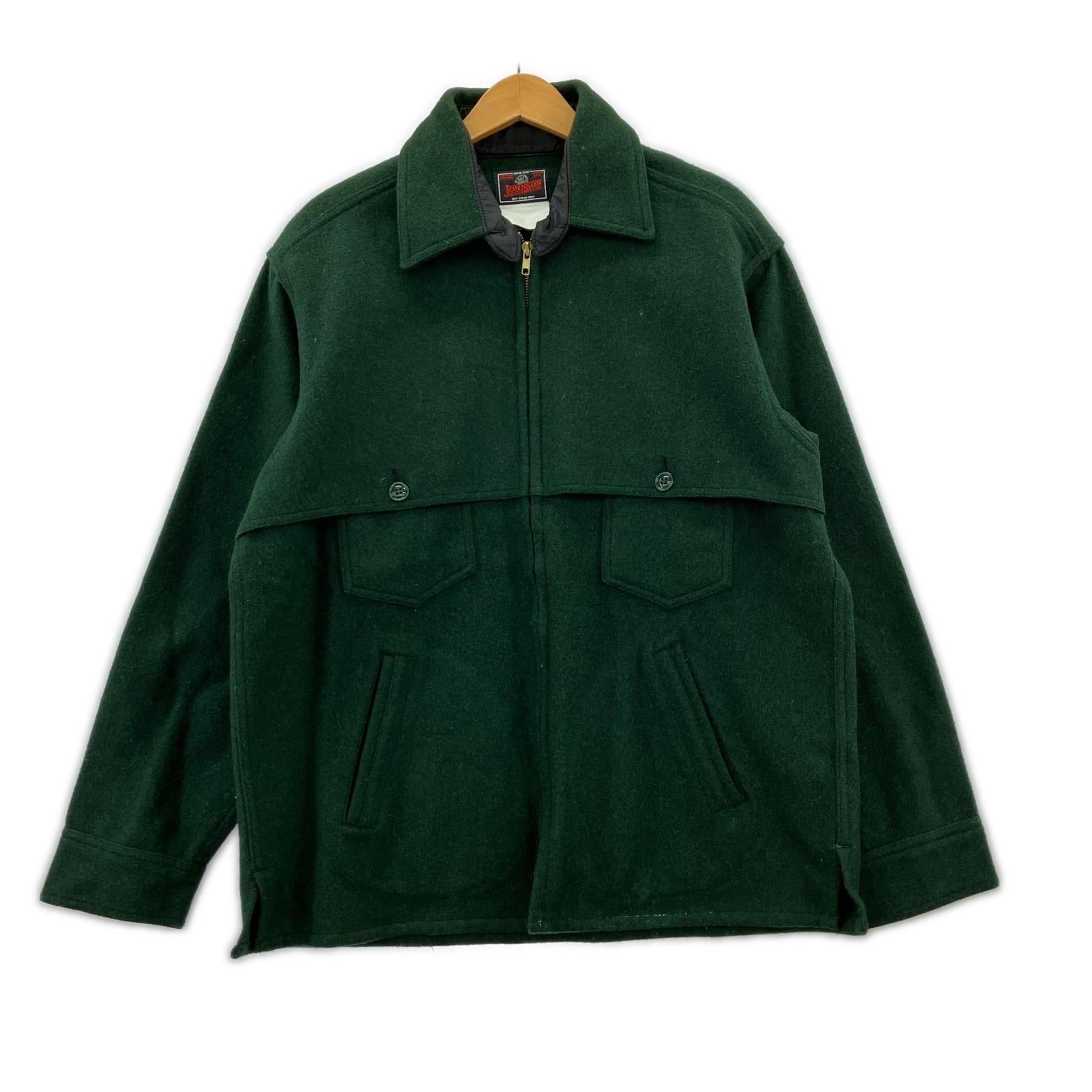 ジャケット ウールジャケット　グリーン グリーン