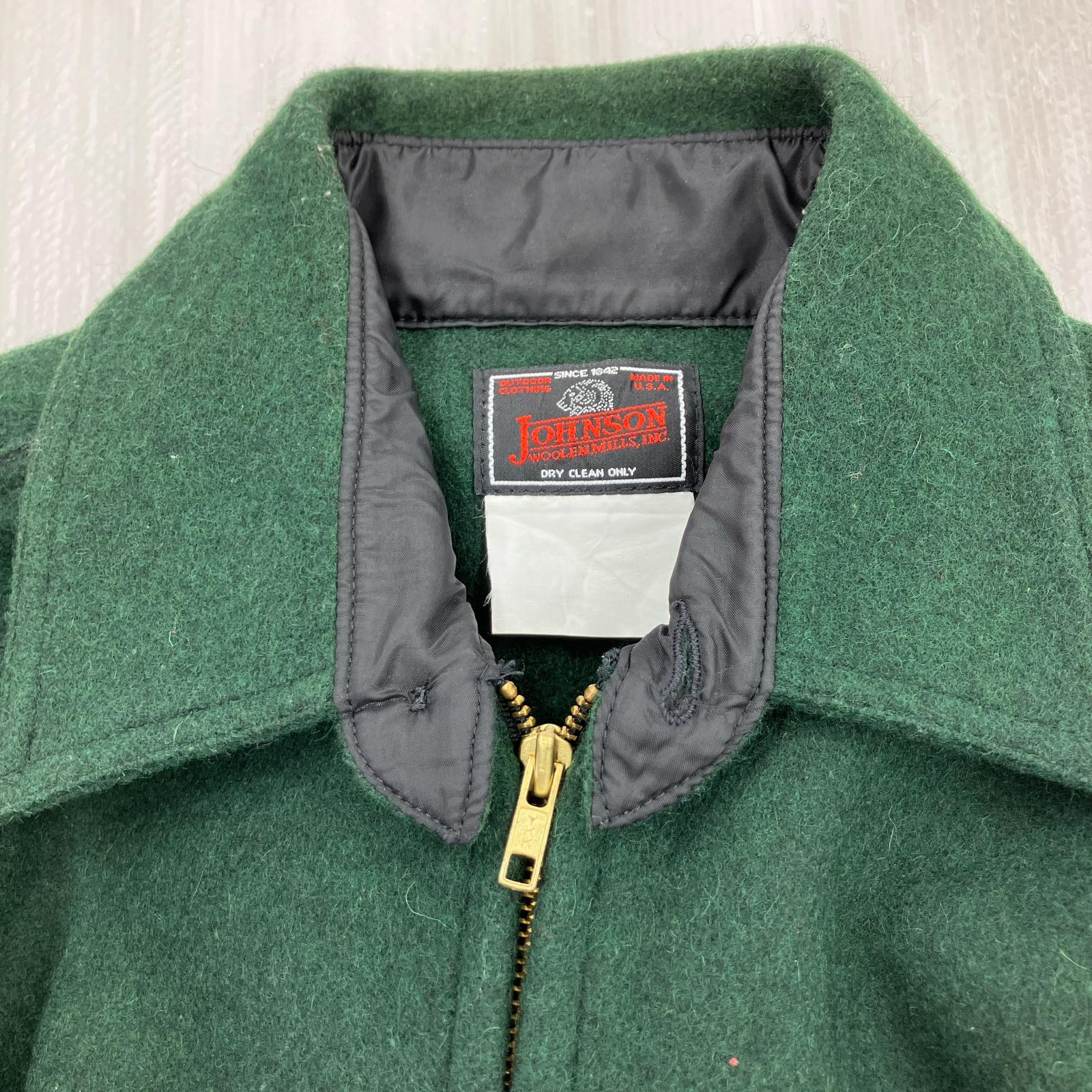 ジャケット ウールジャケット　グリーン グリーン