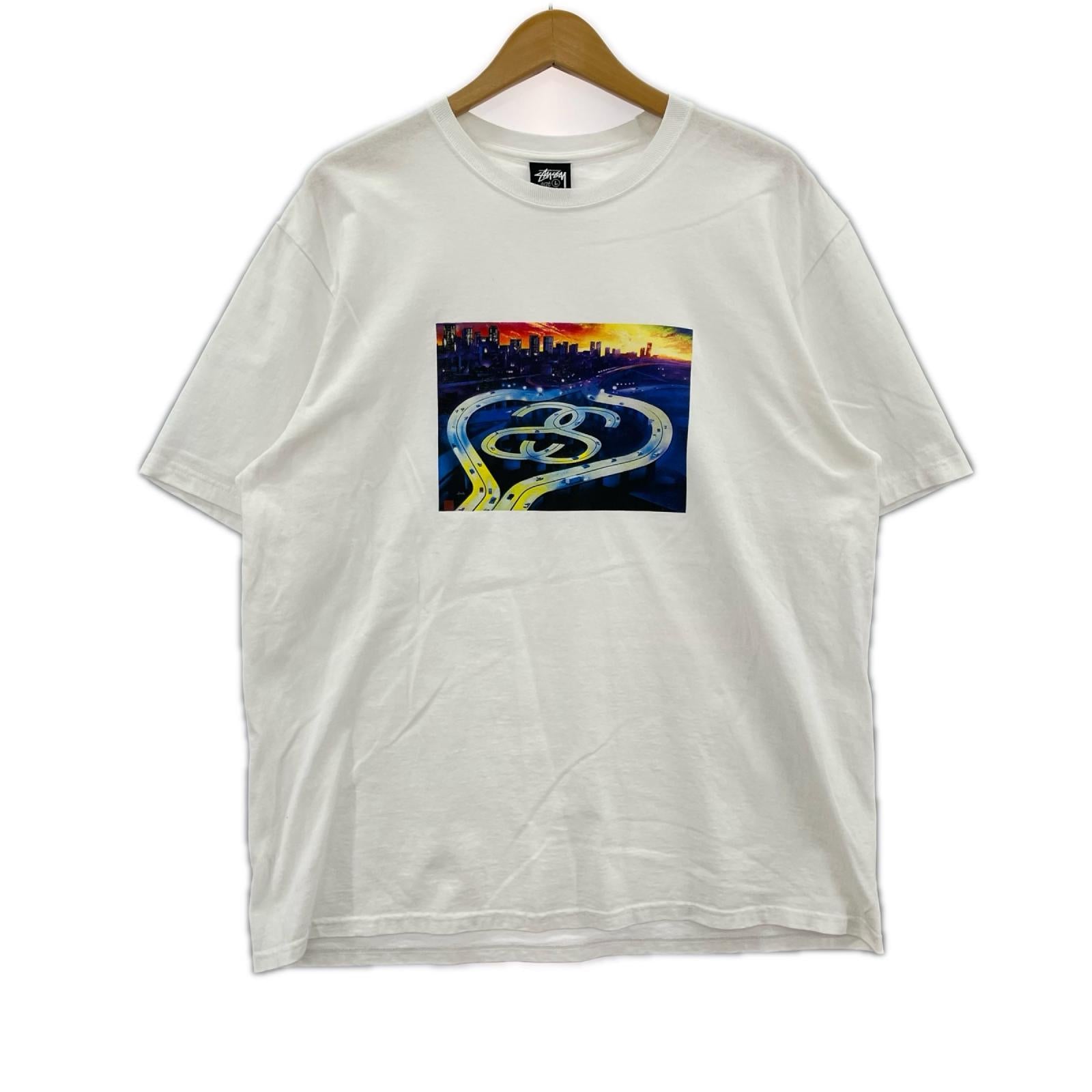 半袖Ｔシャツ SS HIGHWAY TEE 白 Ｌ L ホワイト