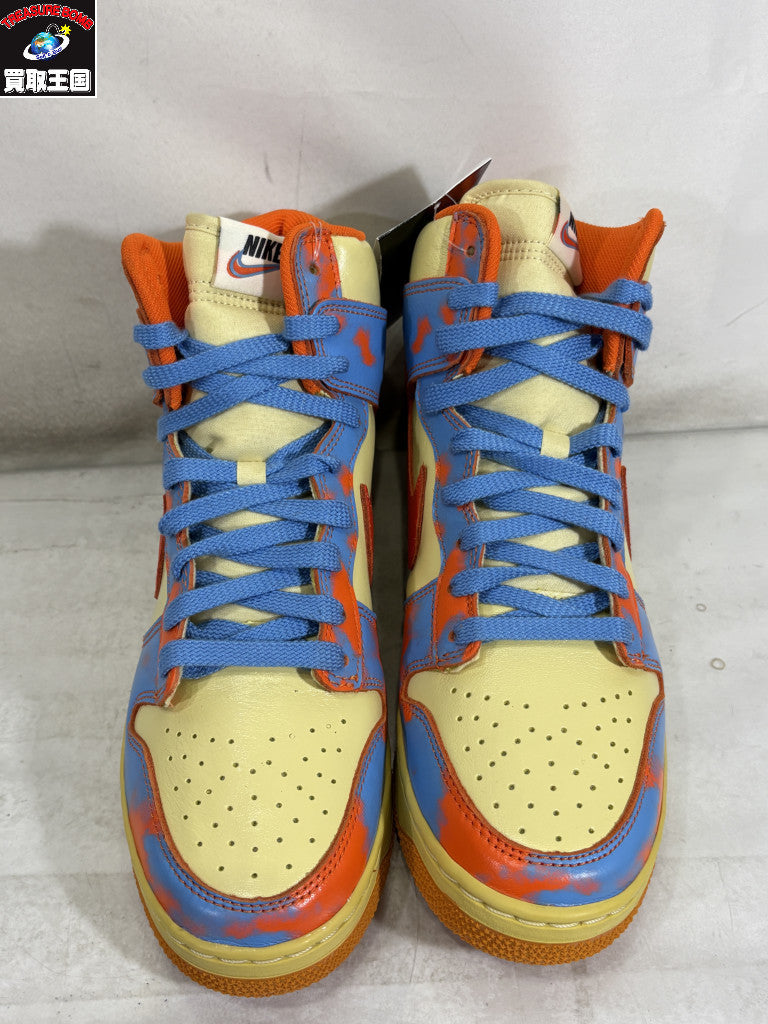スニーカー 22ss DUNK HI 1985 SP "ORANGE ACID WASH"