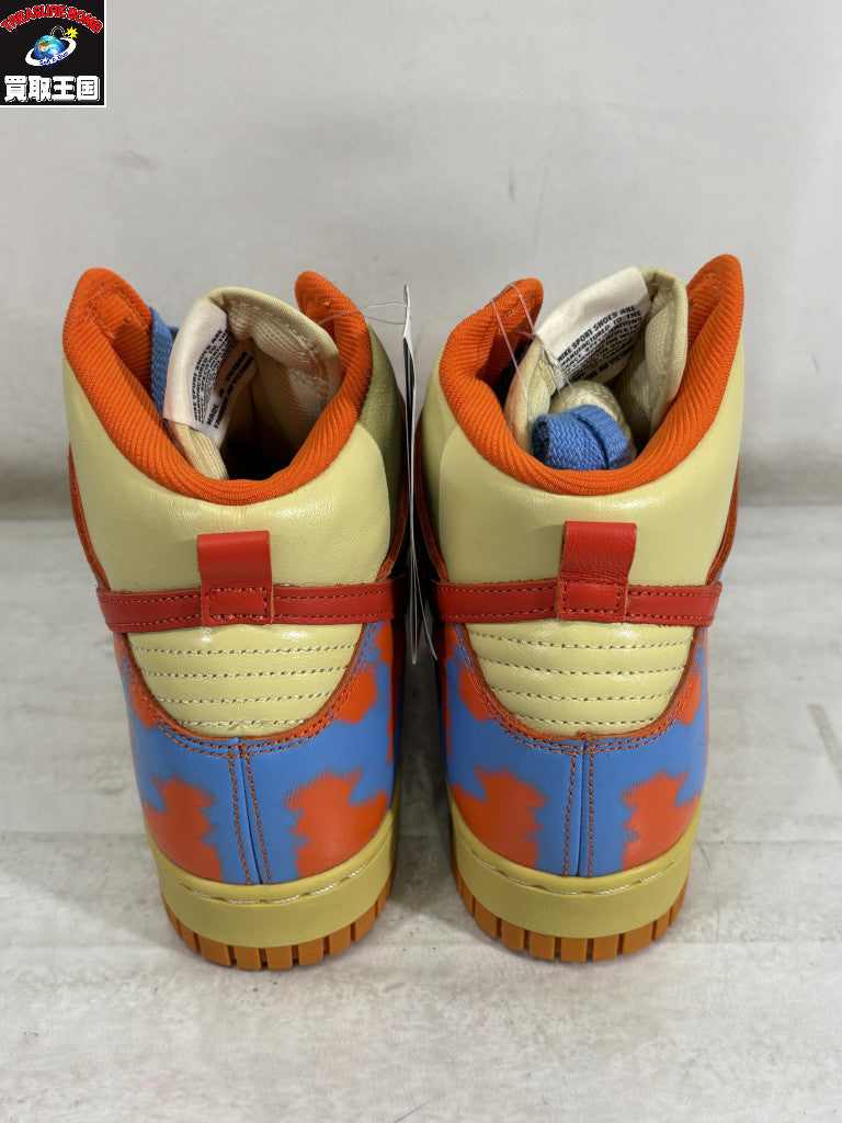 スニーカー 22ss DUNK HI 1985 SP "ORANGE ACID WASH"