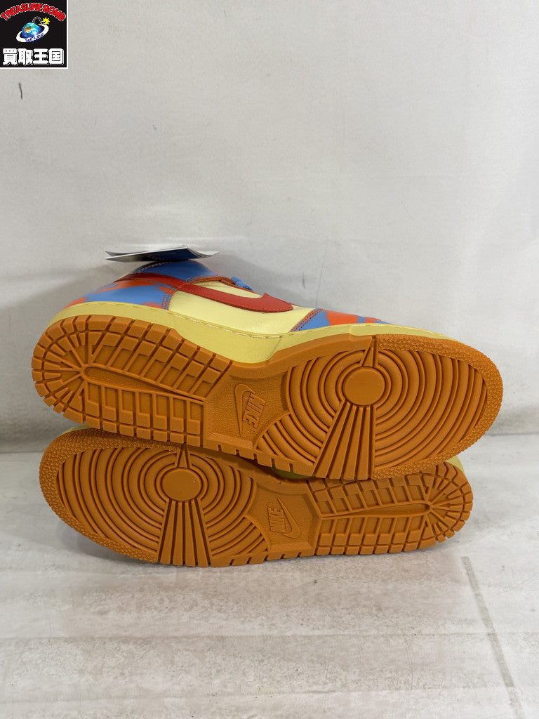 スニーカー 22ss DUNK HI 1985 SP "ORANGE ACID WASH"