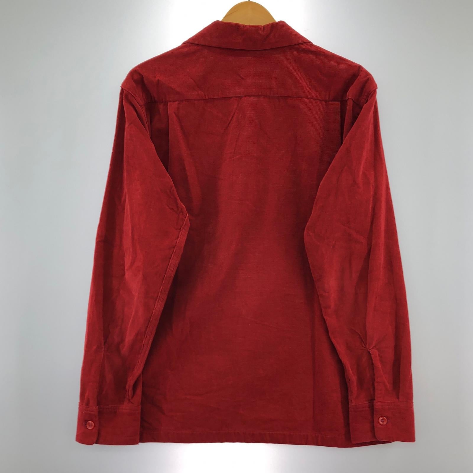 長袖シャツ STYLE EYES 1950s STYLE SPORTS SHIRT（M） M レッド