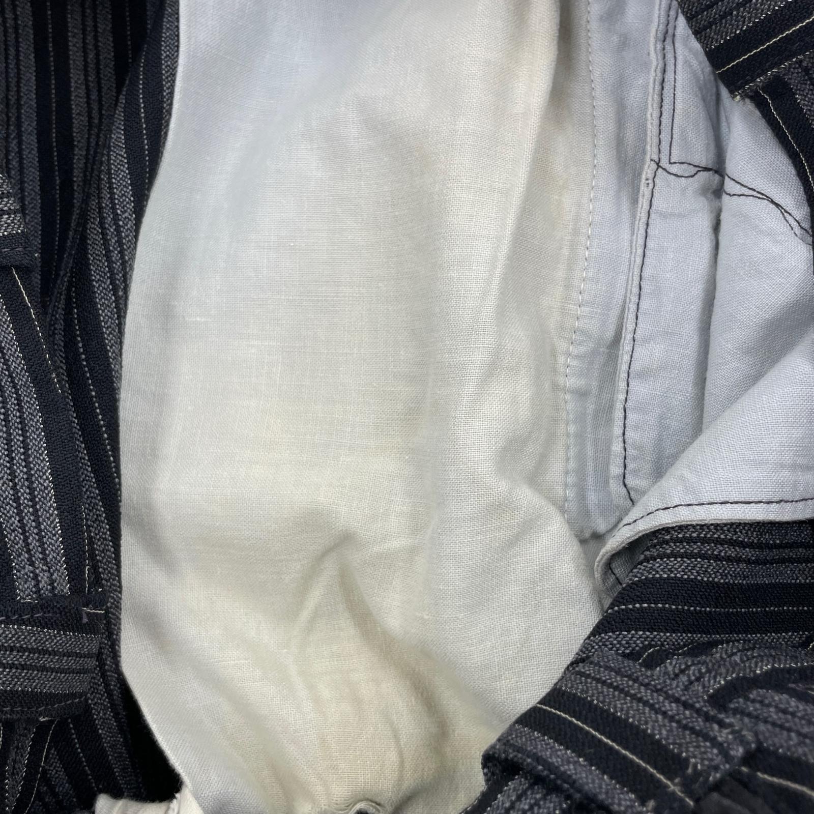 パンツ 40s ストライプファーマーパンツ