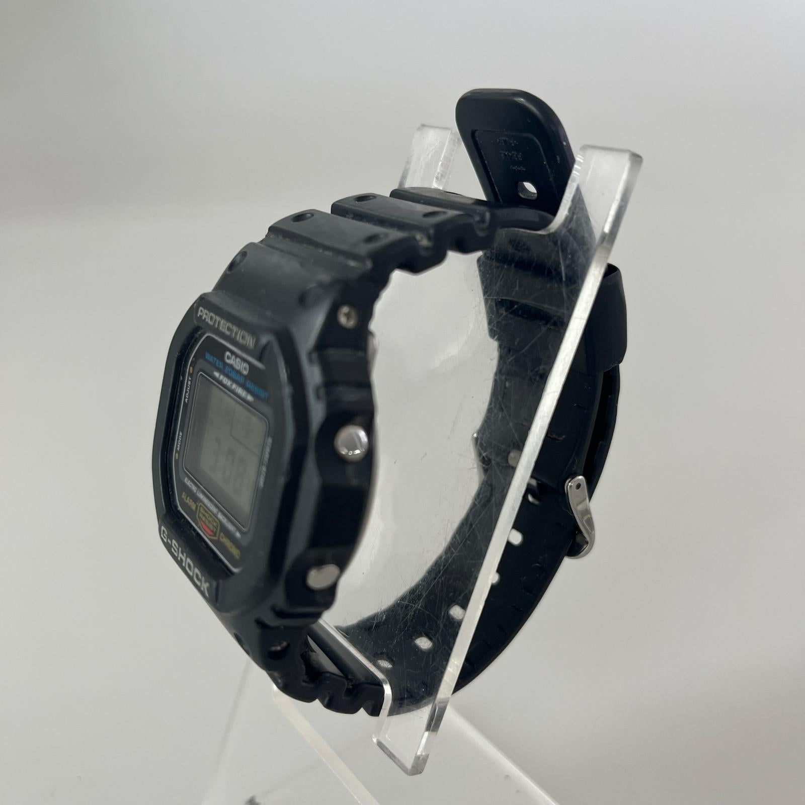 腕時計 DW-5600E デジタル ブラック ブラック