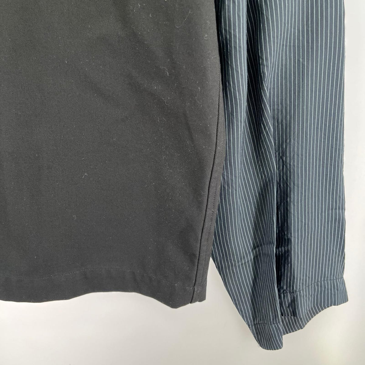 長袖Ｔシャツ POST SHIRT 袖切替 BLK (L) L ブラック